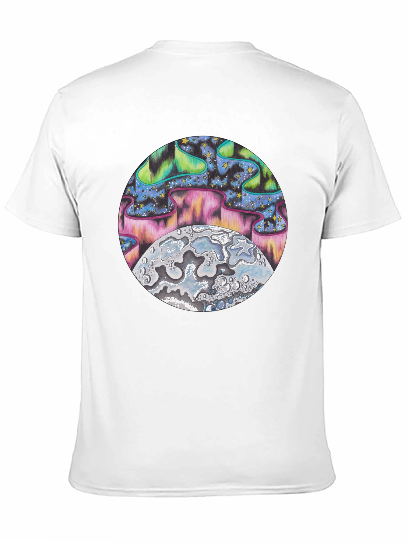 Aurora Moon Graphic T-Shirt - 11