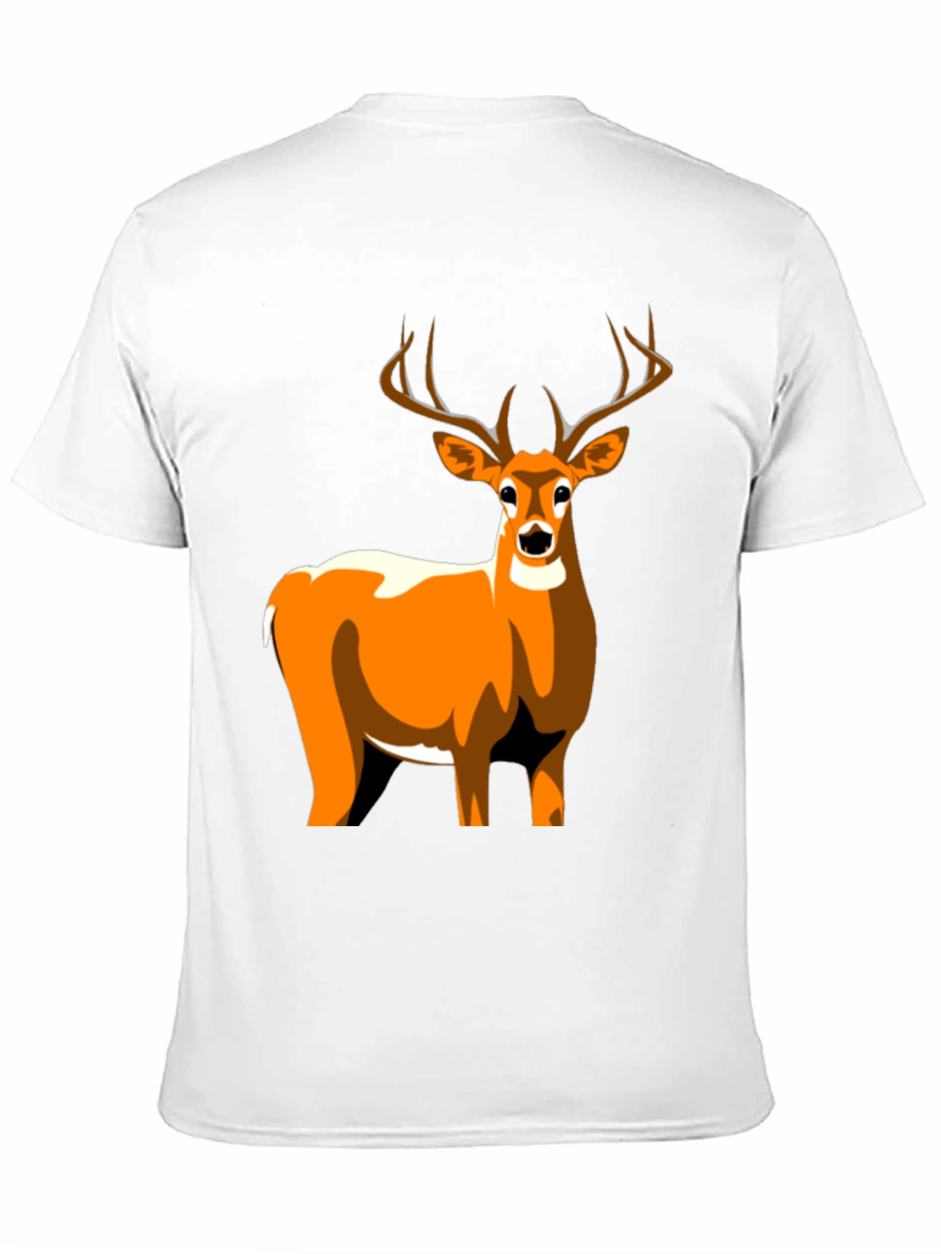 Black Deer Graphic Tee - Stylish Men's T-Shirt view 11