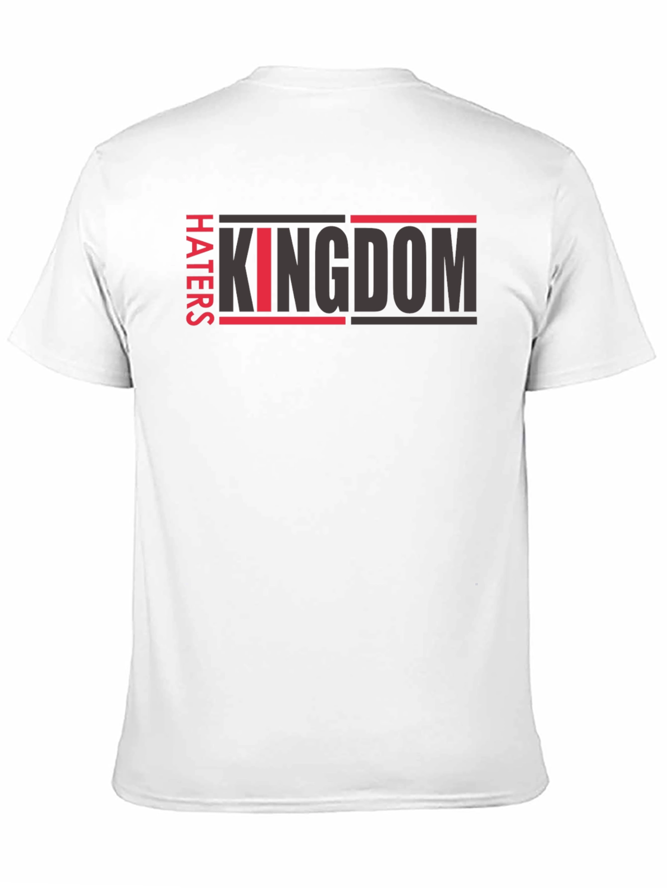 Black Haters Kingdom Graphic T-Shirt | Mens Black Tee view 11