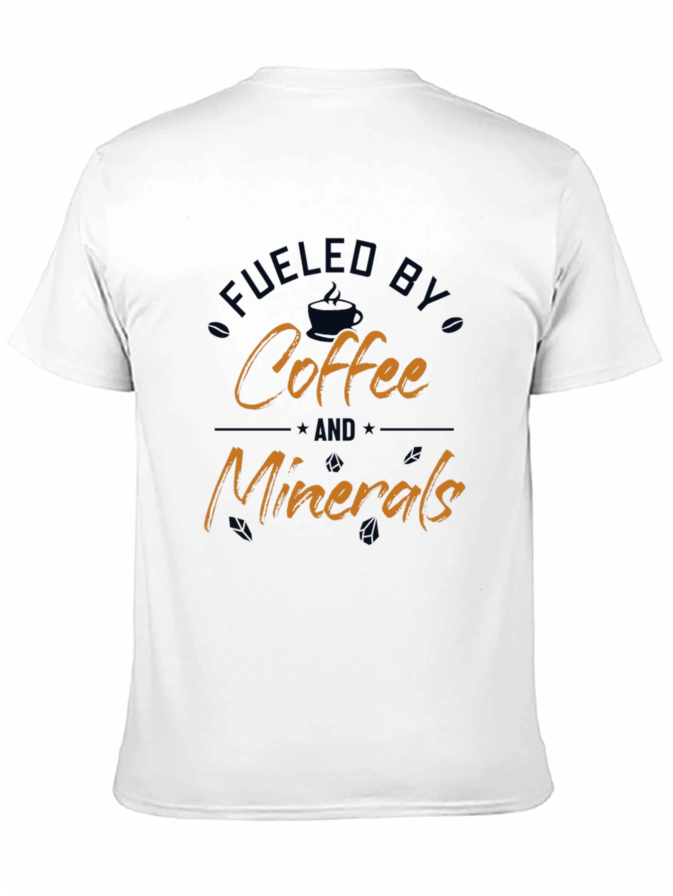 Black Fueled By Coffee And Minerals T-Shirt view 11