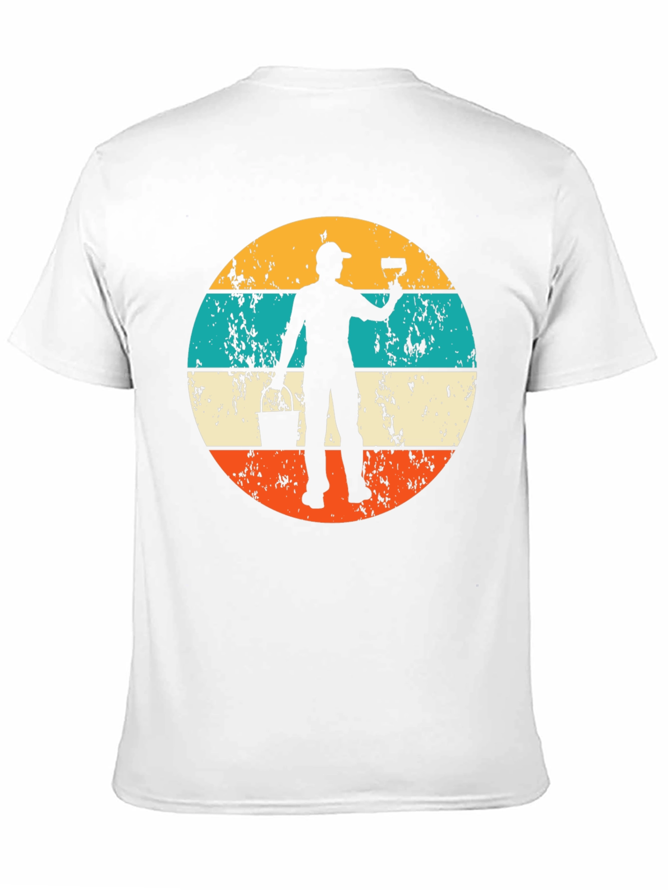 Retro Painter T-Shirt - Cool Vintage Style - 11