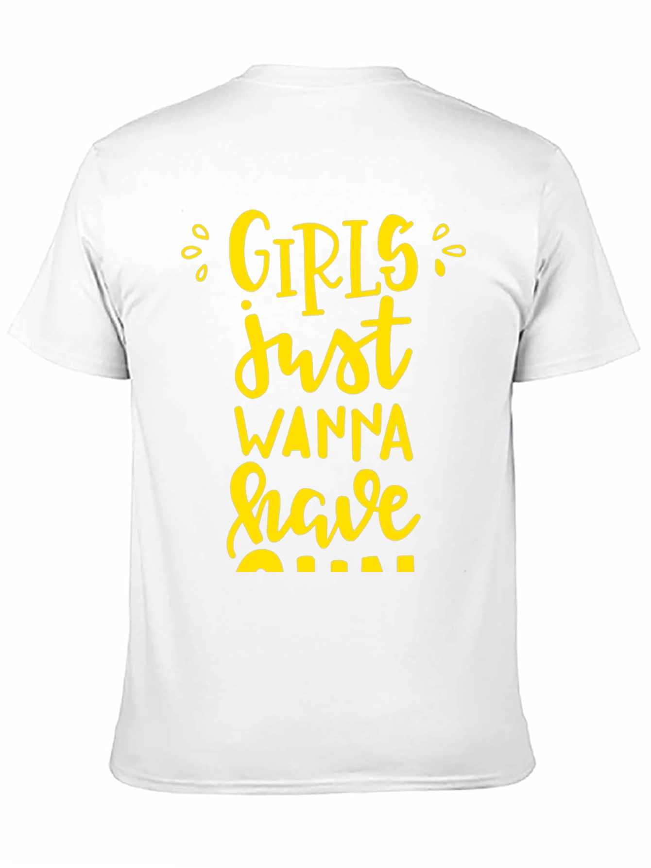 Black Girls Just Wanna Have Fun Black T-Shirt view 11