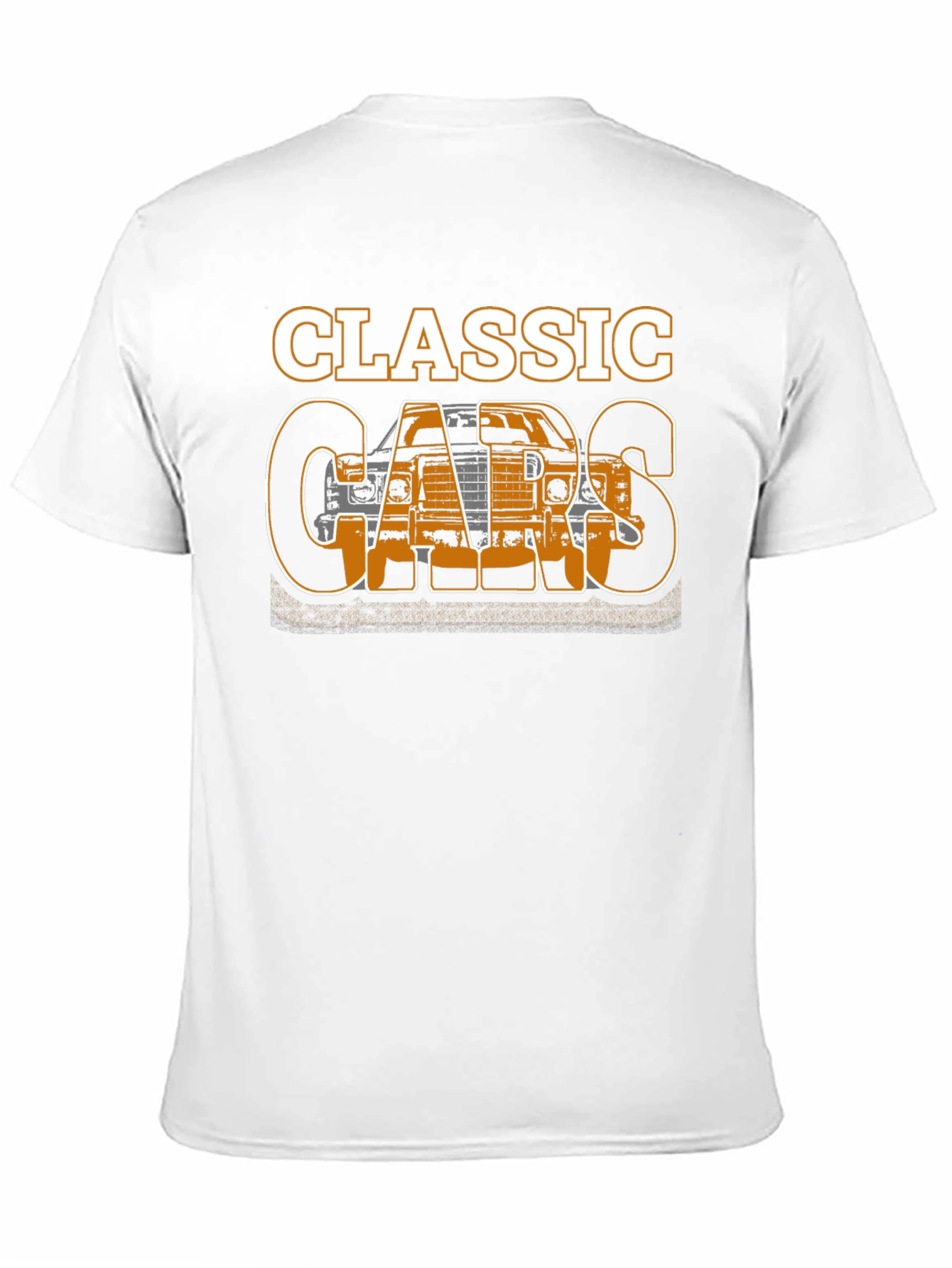 Black Classic Cars Graphic T-Shirt - Black view 11