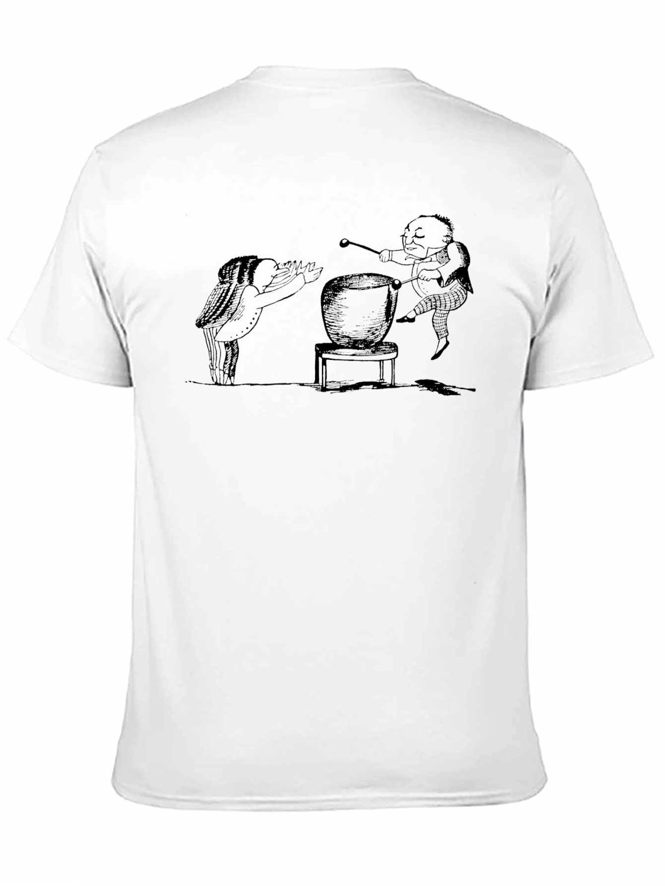 Black Quirky Black Graphic Tee - Musical Mishap view 11