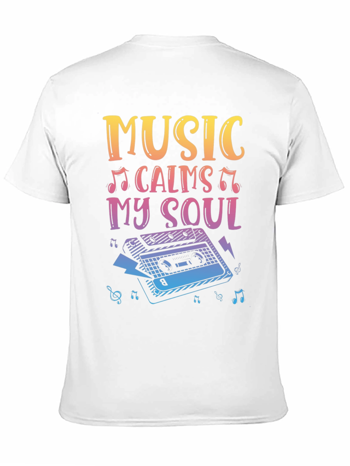 Black Music Calms My Soul T-Shirt view 11