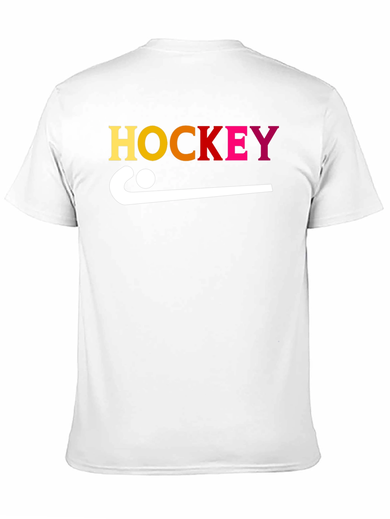 Black Hockey Stick Graphic Tee - Sporty Cotton T-Shirt view 11
