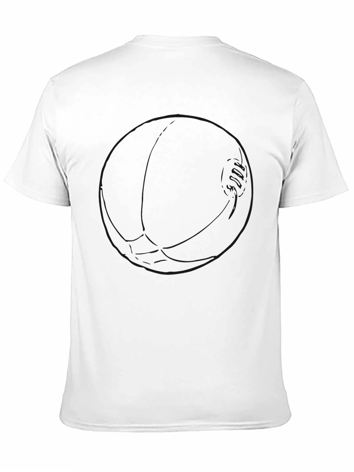 Black Men's Black Crew Neck Short Sleeve T-Shirt view 11