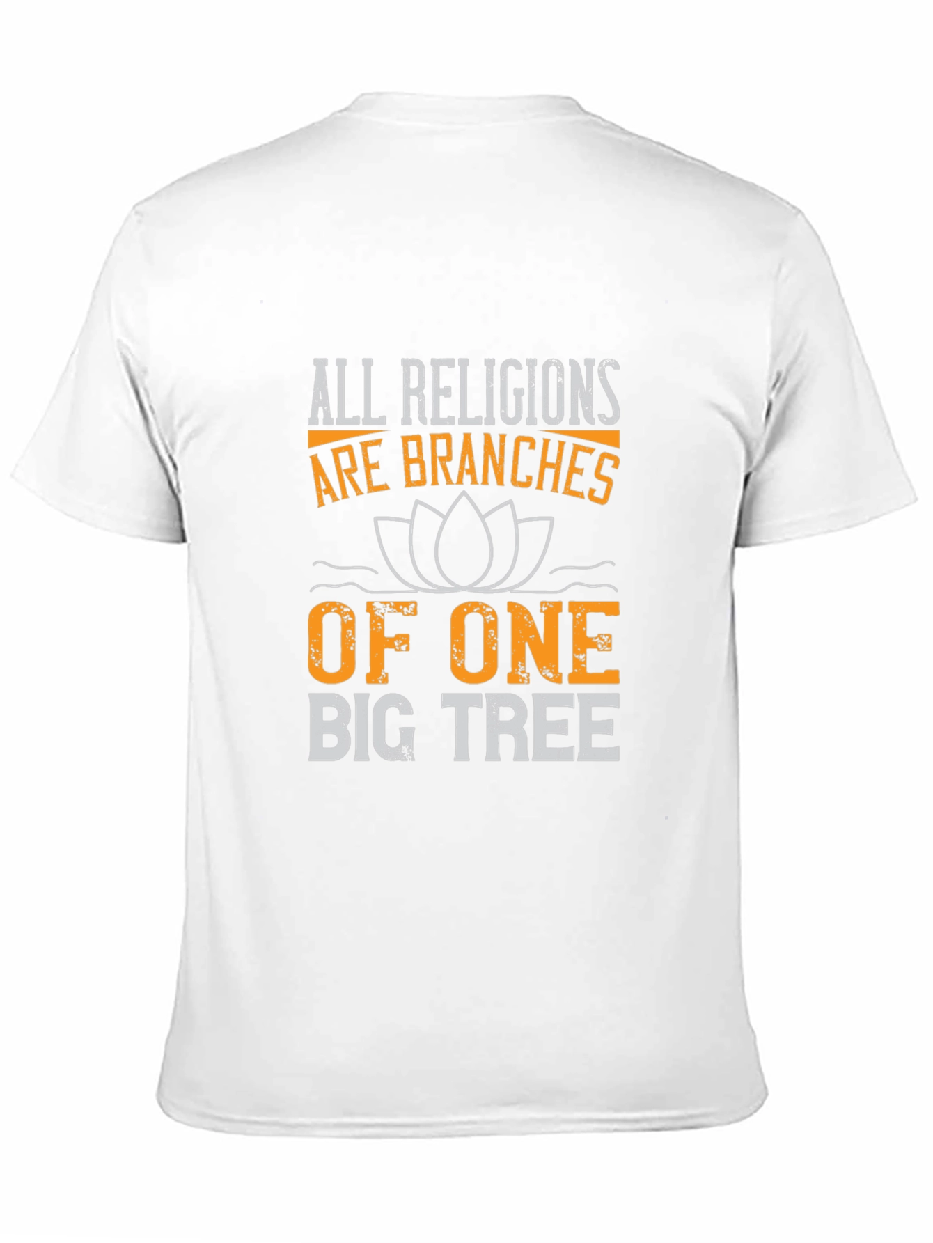 Black All Religions One Big Tree T-Shirt view 11