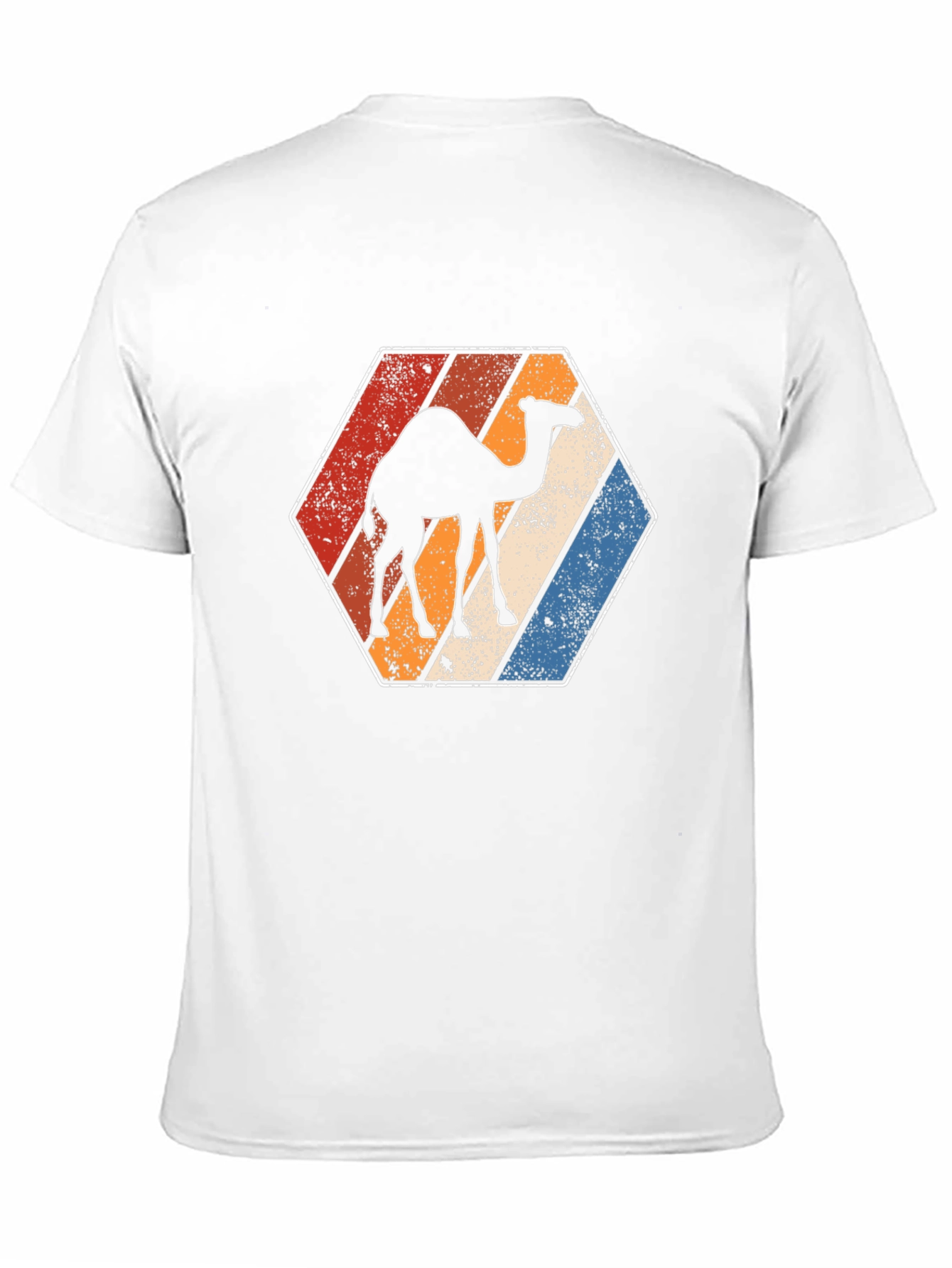 Black Retro Camel T-Shirt - Desert Vibes view 11