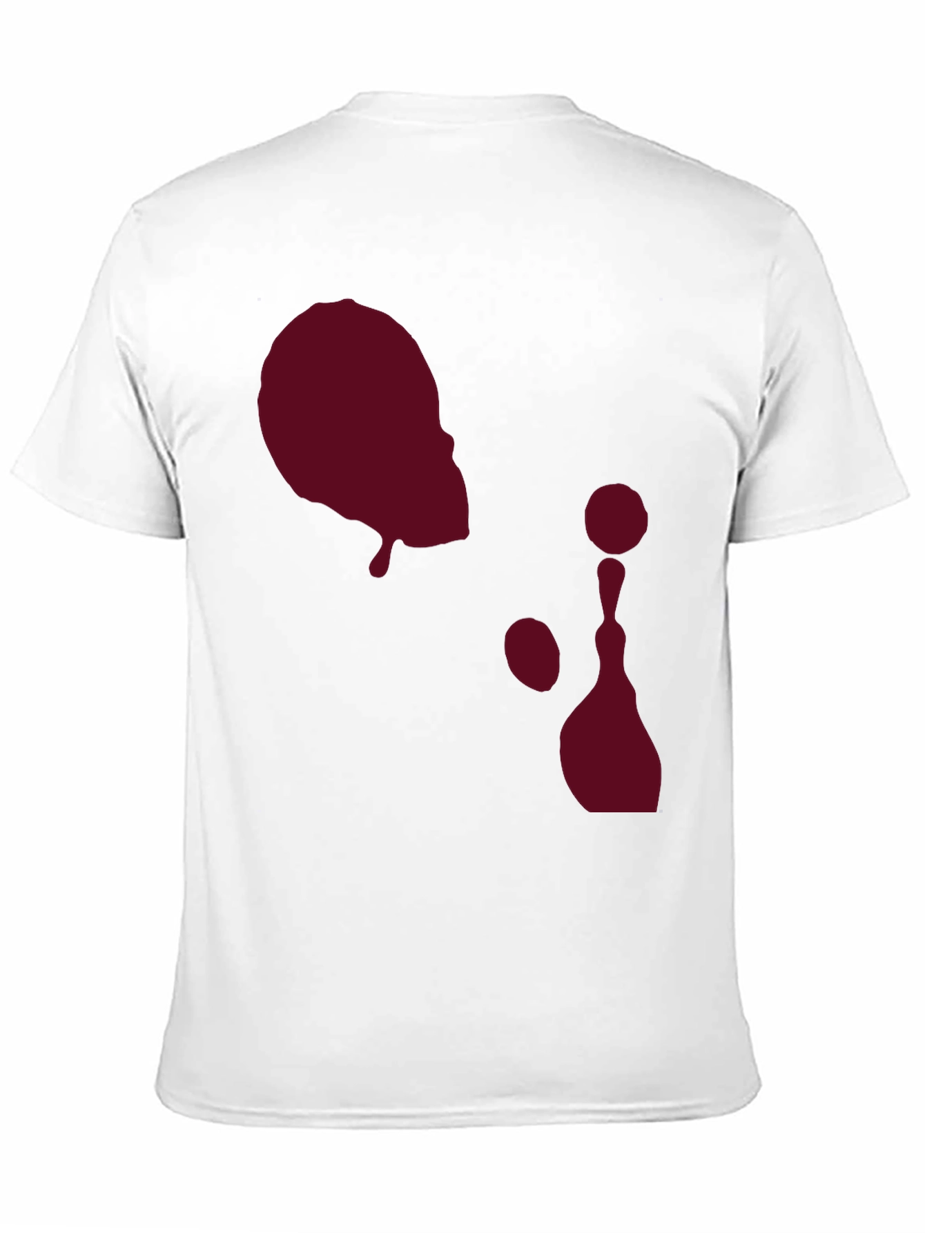 Black Abstract Graphic Print Crew Neck T-Shirt view 11