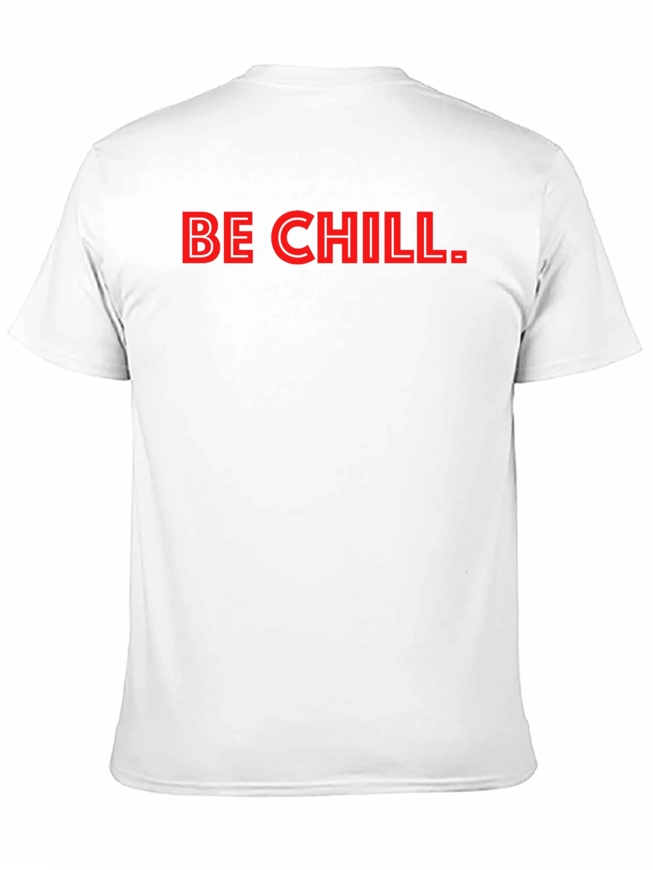 Black Be Chill T-Shirt - Mens Black Graphic Tee view 11