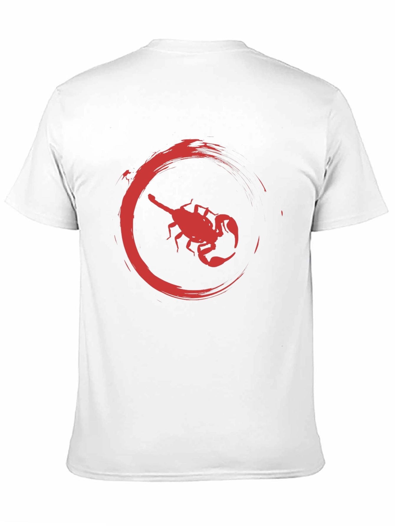 Black Red Scorpion Graphic Black T-Shirt - Bold & Stylish view 11