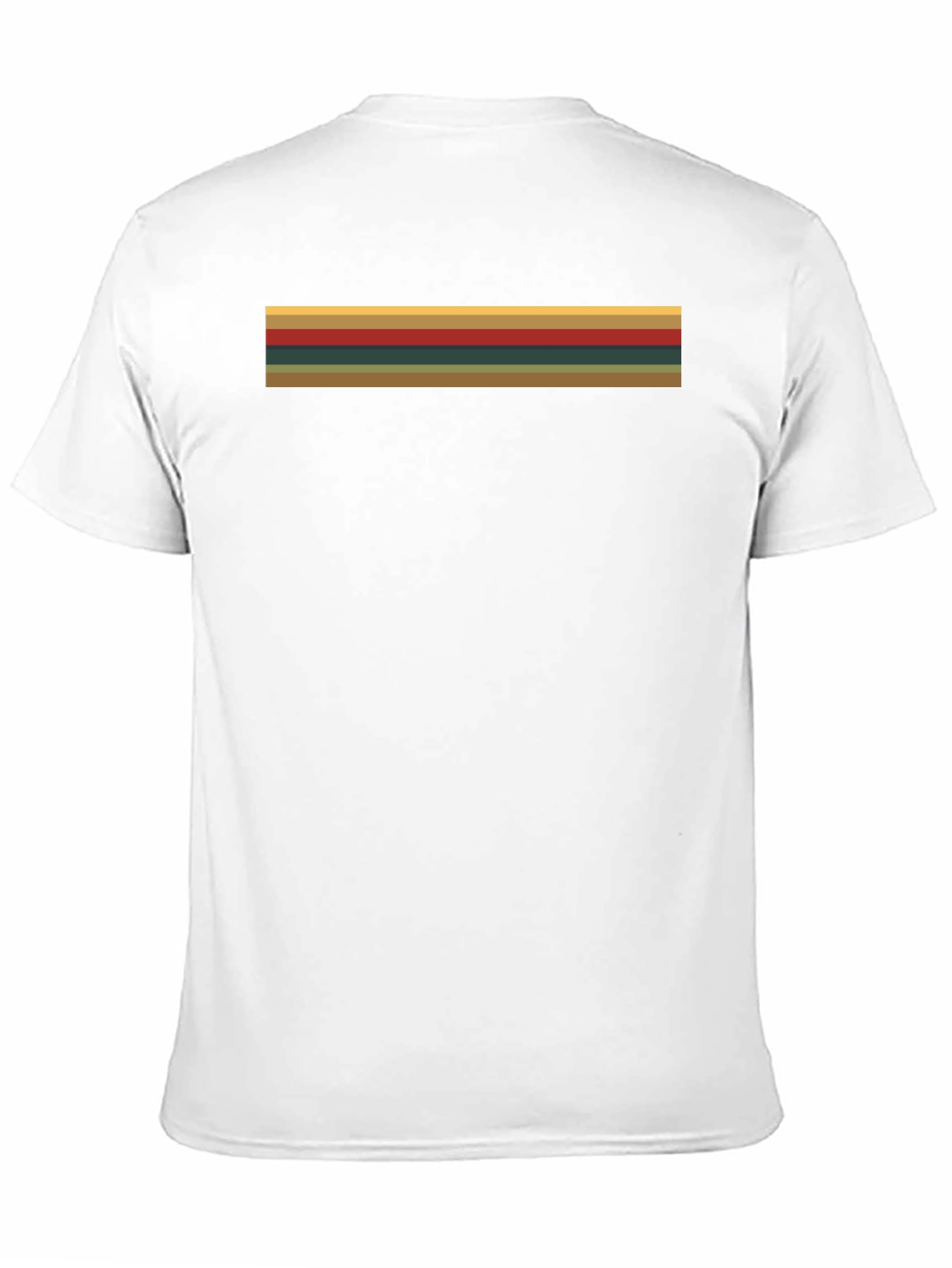 Black Retro Stripe Tee - Time Traveler Style view 11