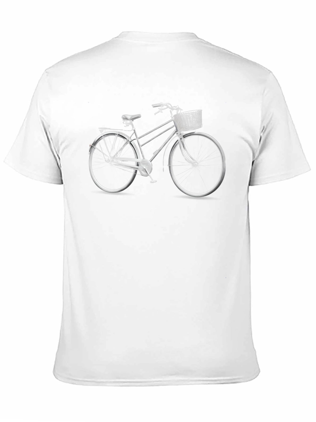 Black Vintage Bicycle Graphic T-Shirt - Classic Style view 11
