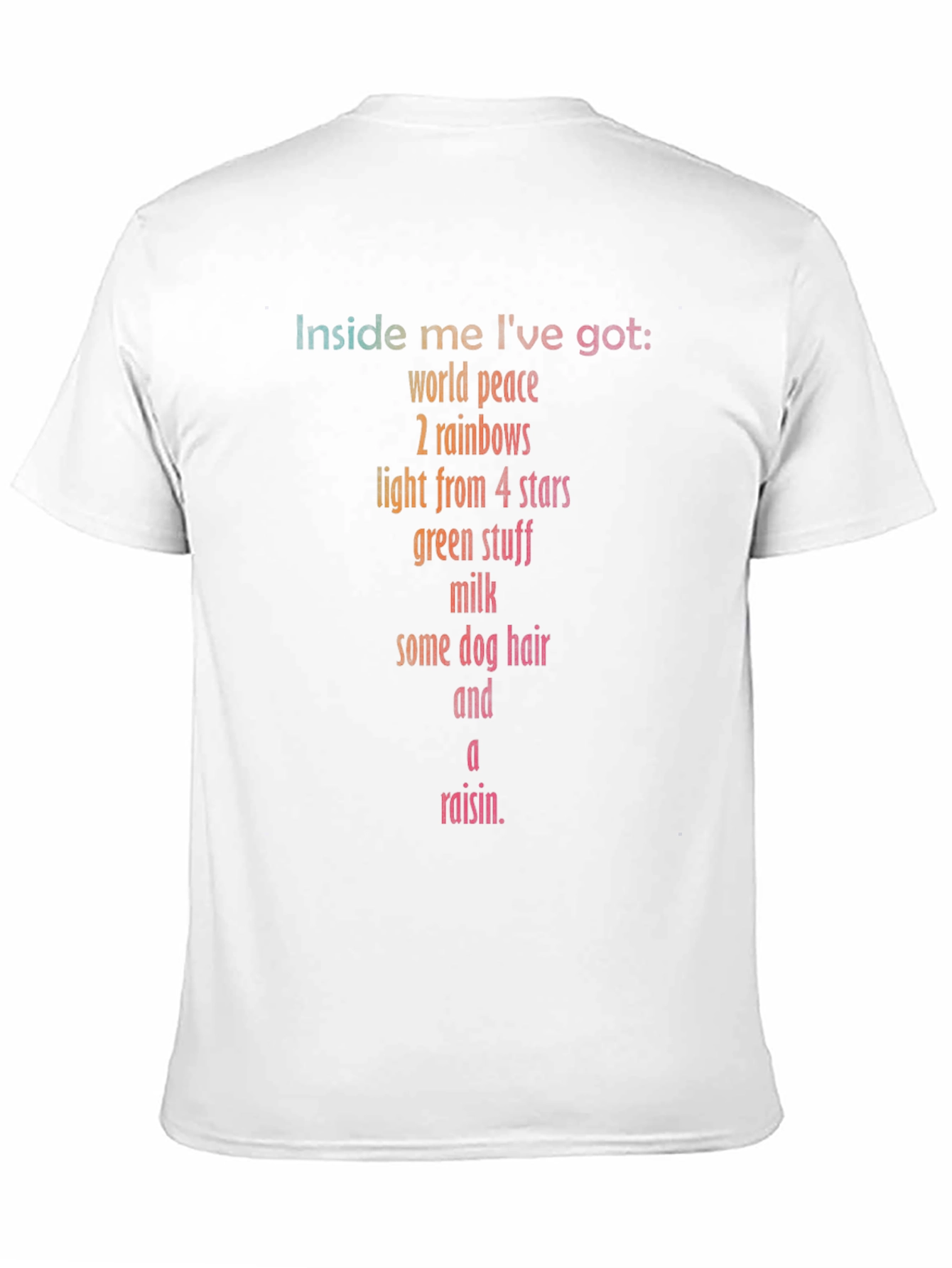 Black Humorous "Inside Me" Graphic Print T-Shirt view 11