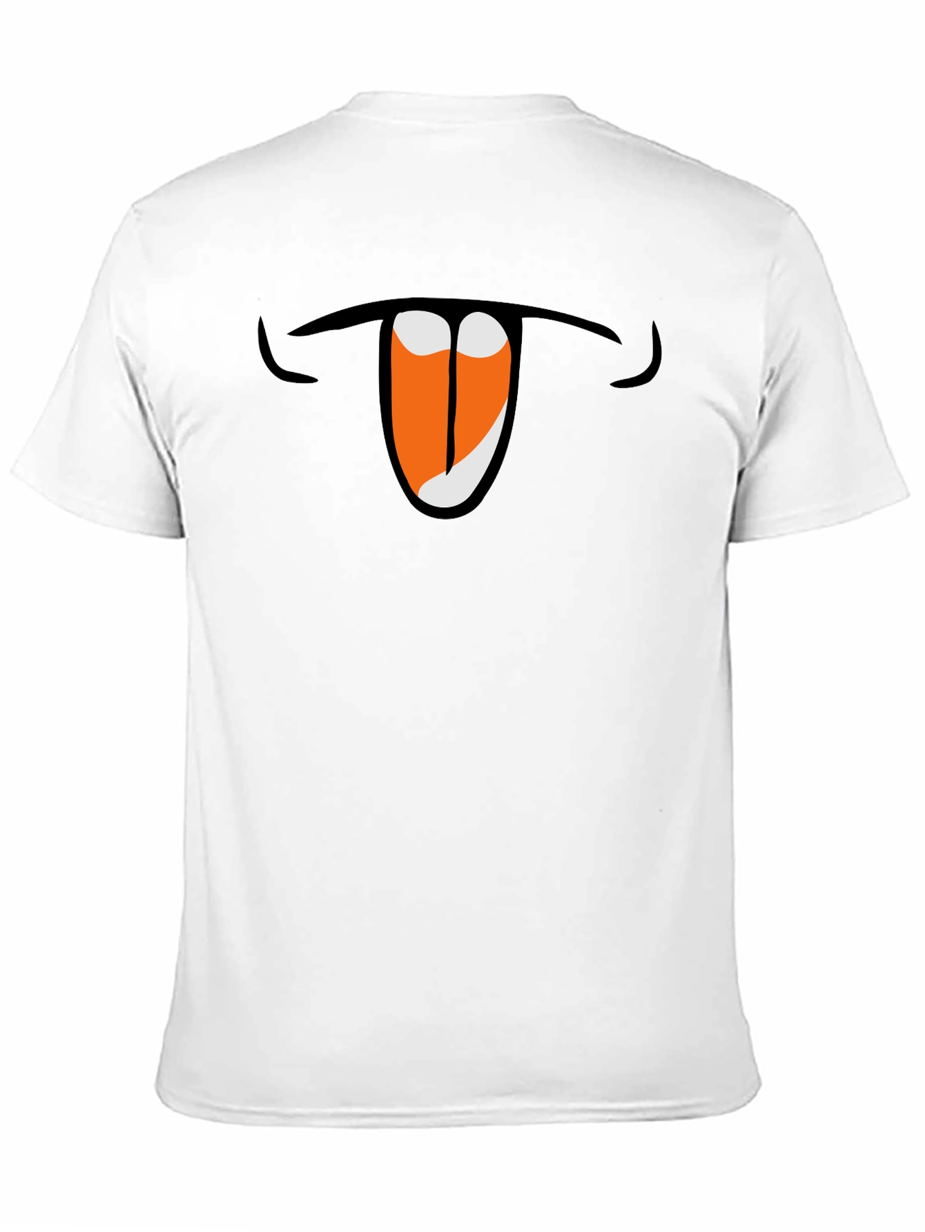 Black Funny Mouth T-Shirt - Show Your Silly Side! view 11