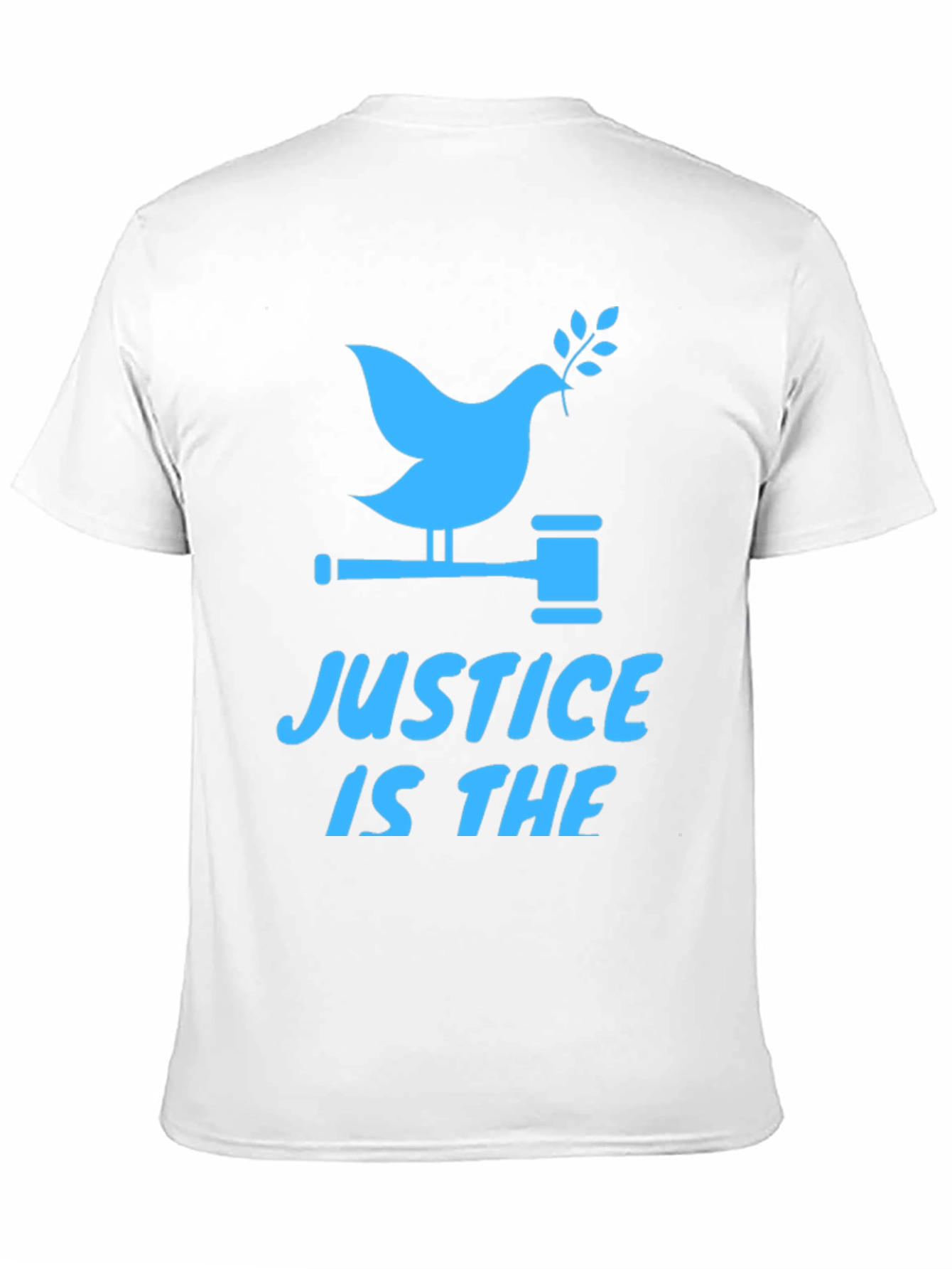 Black Justice Dove Graphic Tee - Black view 11