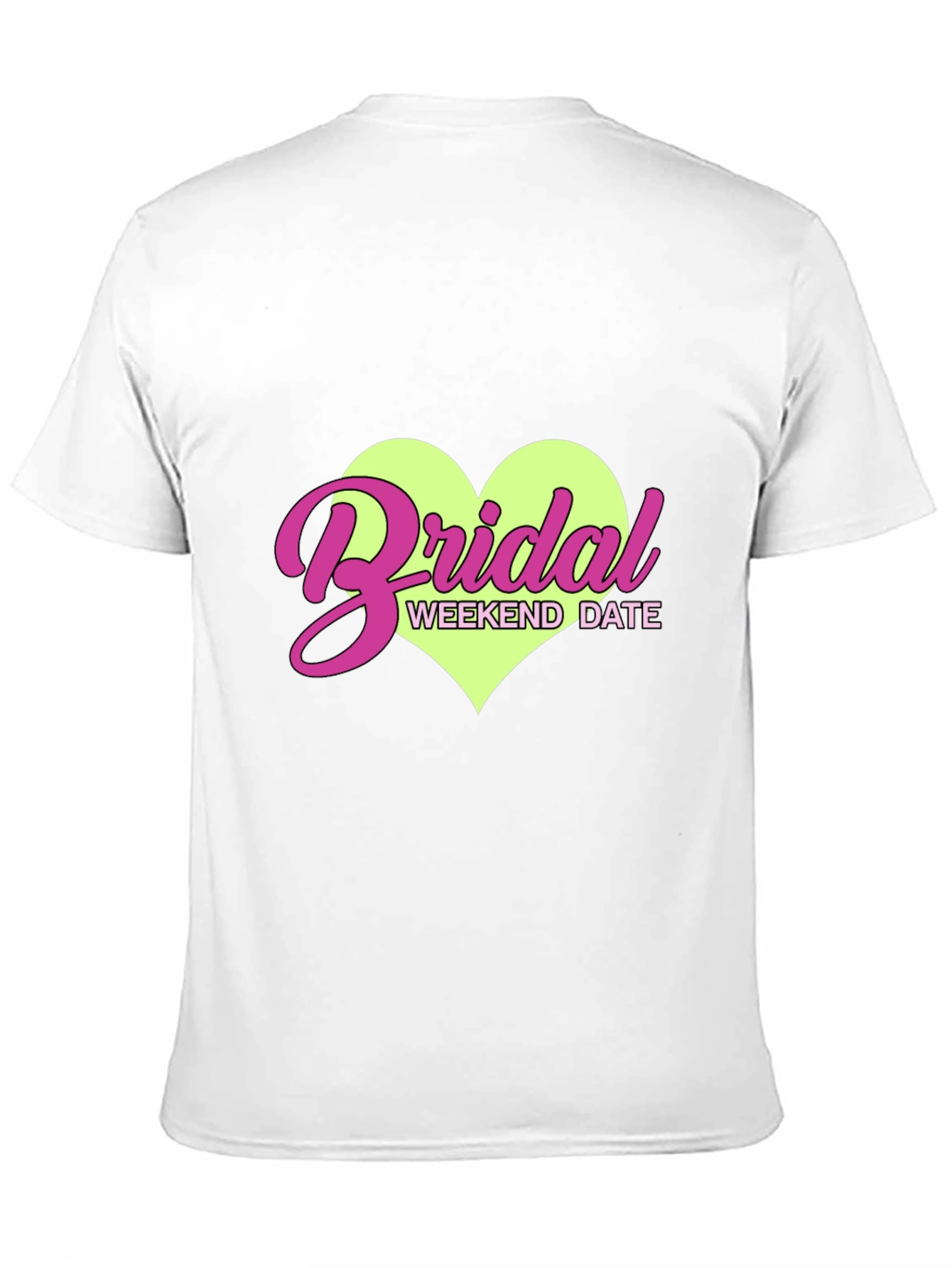 Black Bridal Weekend Date T-Shirt - Bachelorette Party Tee view 11