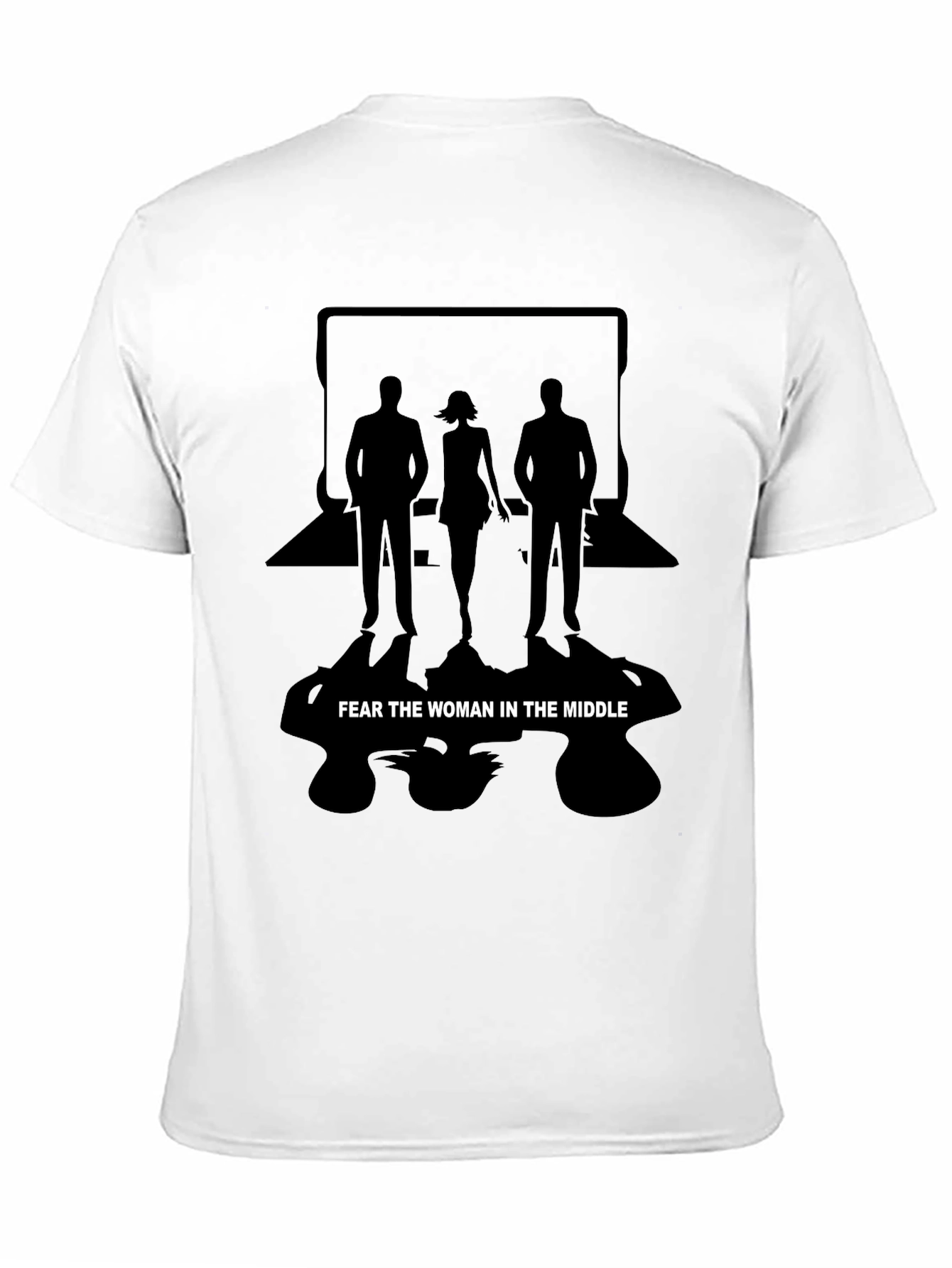 Black Fear the Woman T-Shirt view 11