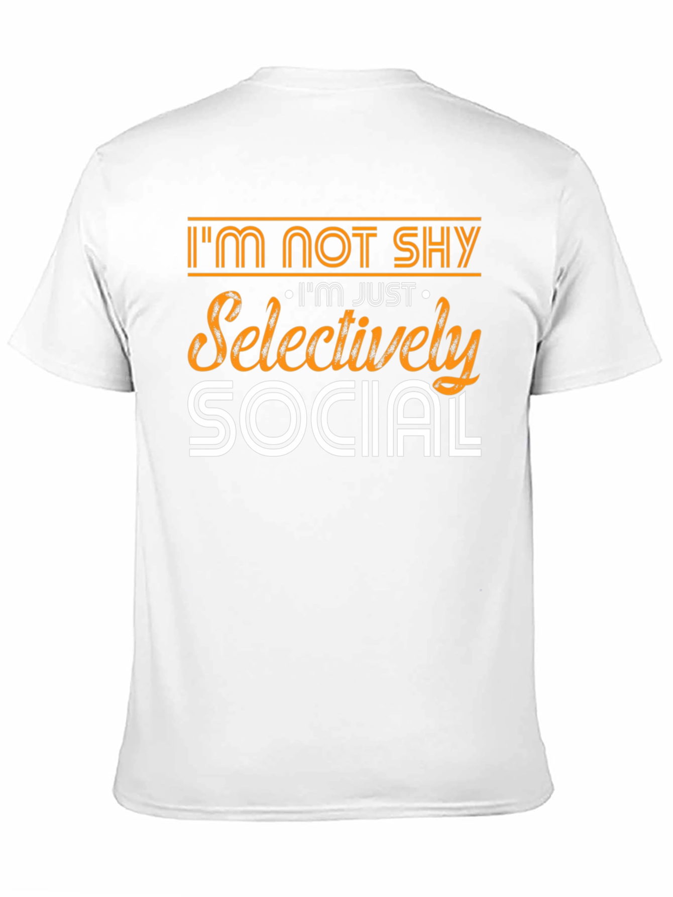 Black Selectively Social Graphic Tee view 11