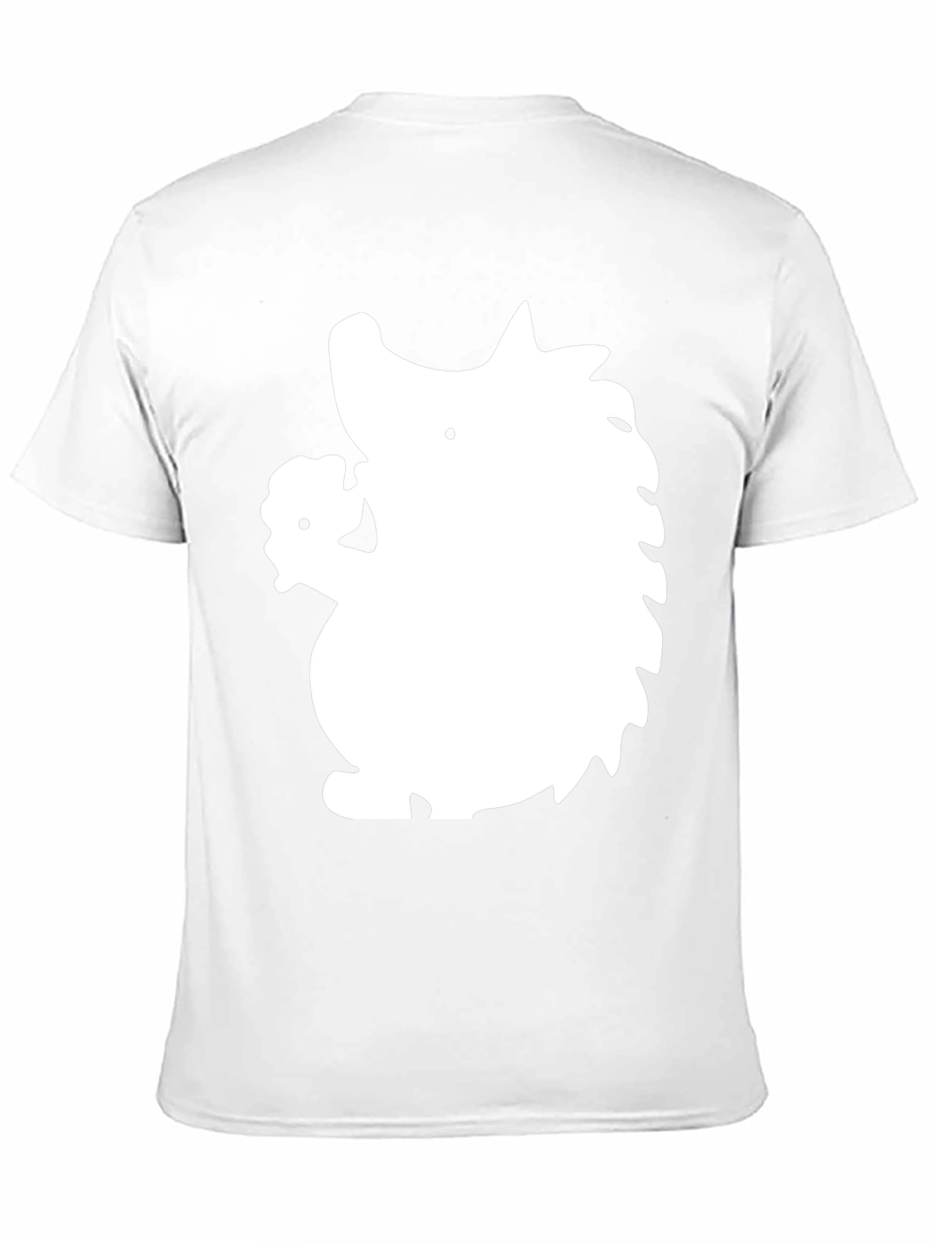 Black Novelty Hedgehog Graphic Black T-Shirt view 11