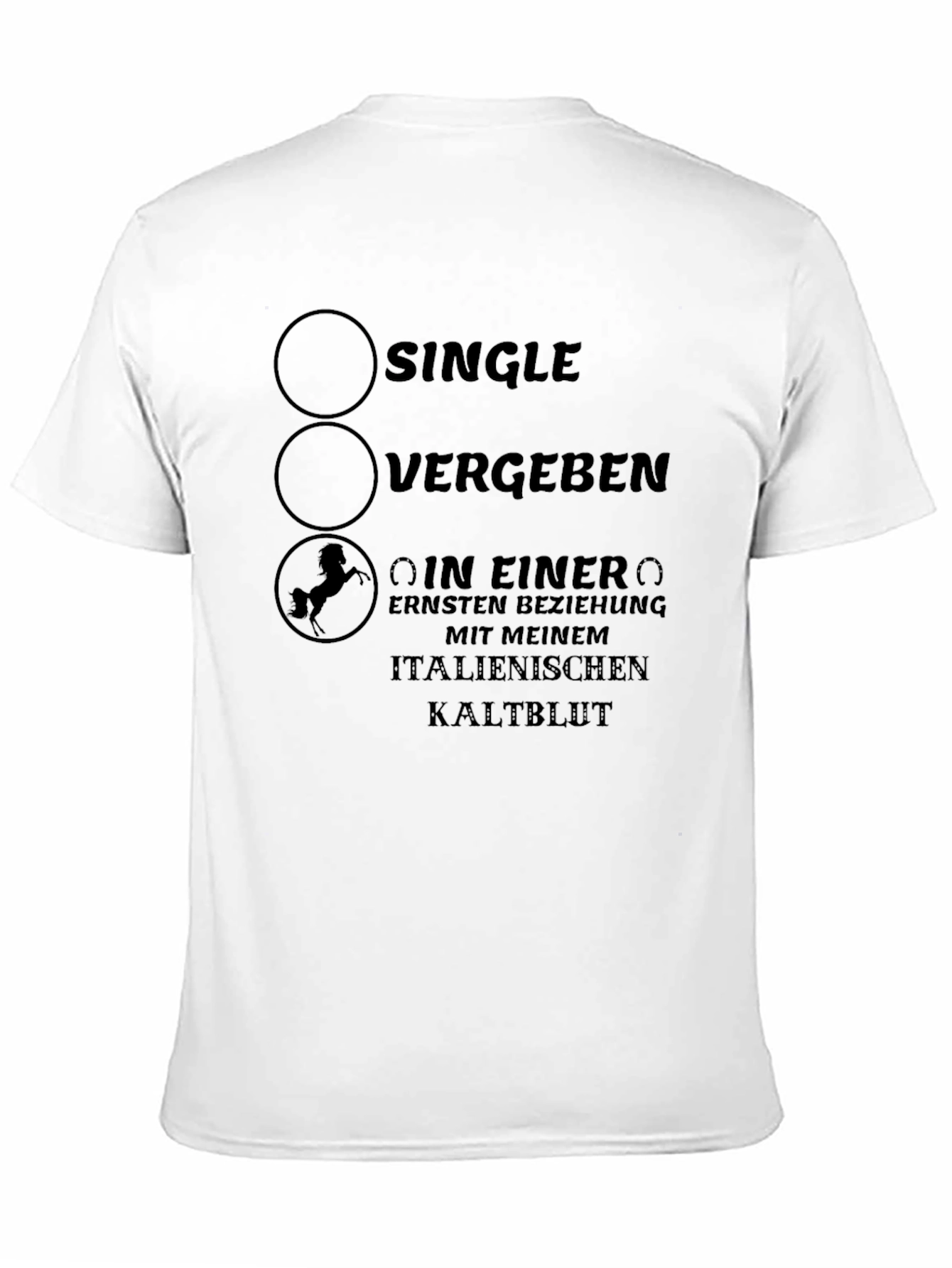 Black Single Vergeben Horse Lover T-Shirt view 11