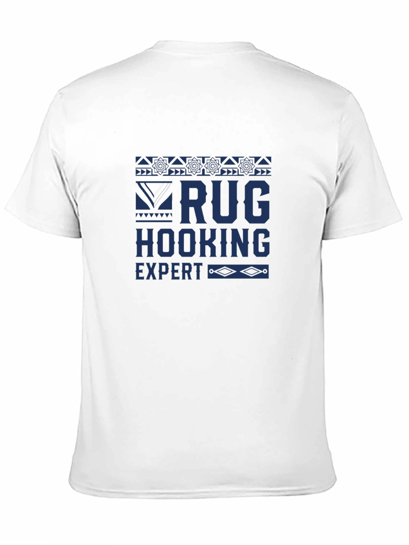 Black Rug Hooking Expert Graphic T-Shirt view 11