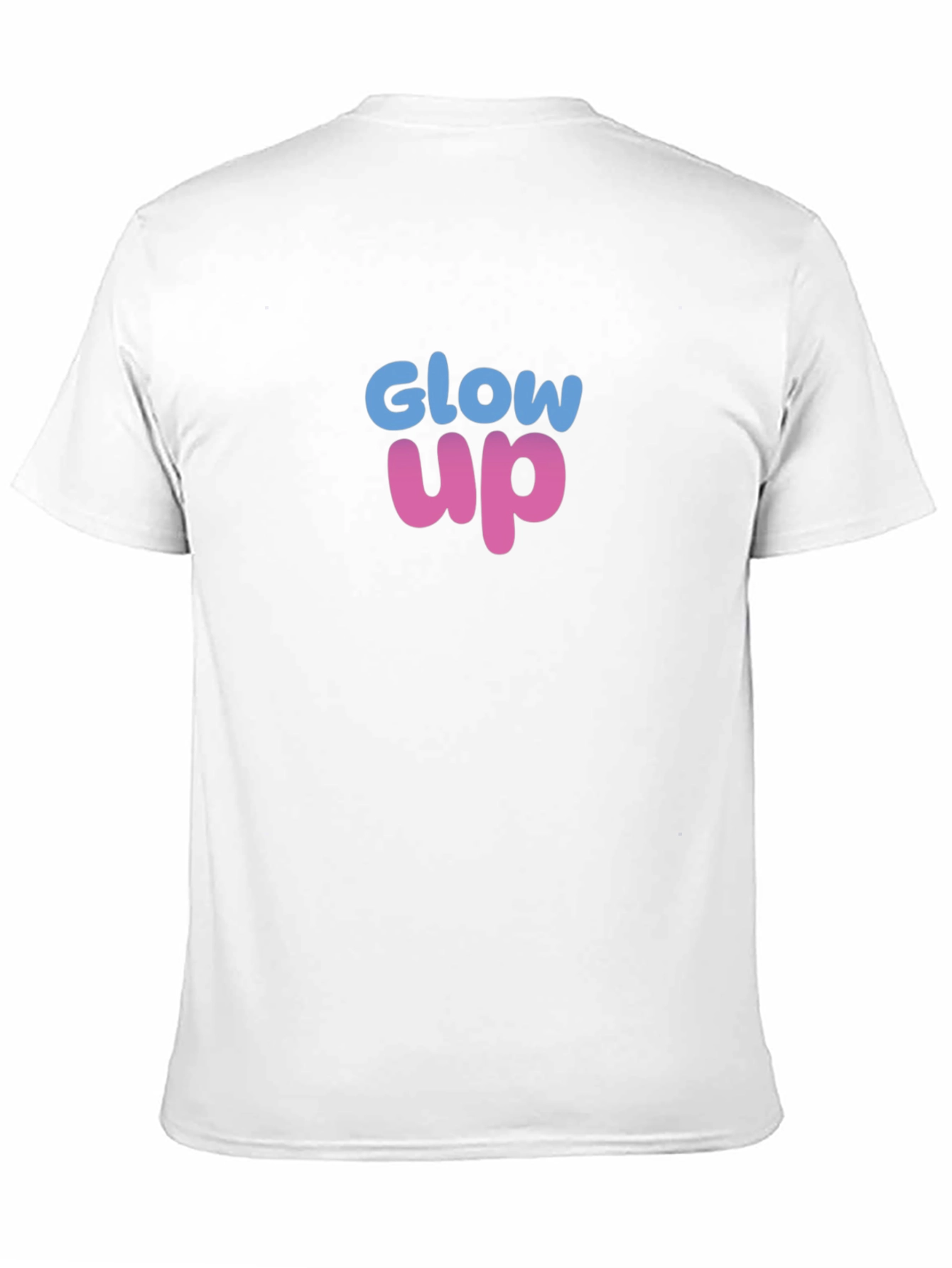 Black Glow Up Graphic Tee - Trendy Short Sleeve Crew Neck T-Shirt view 11
