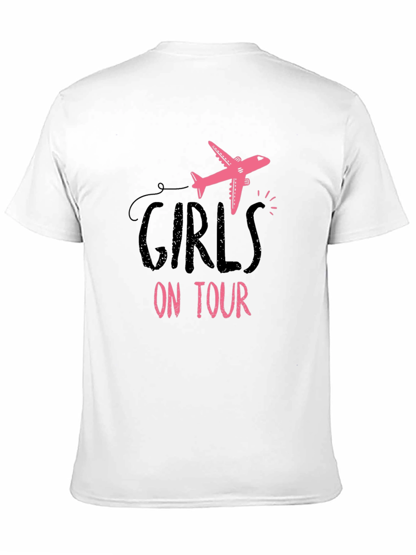 Girls On Tour T-Shirt | Airplane Graphic Tee - 11