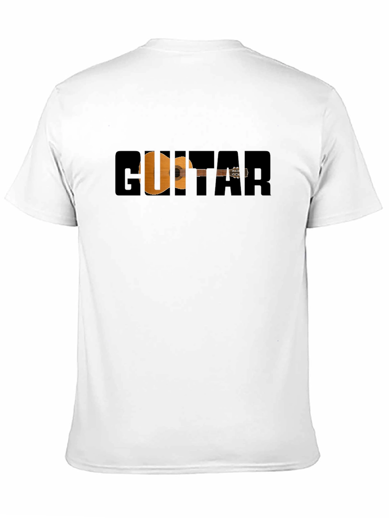 Black Guitar Graphic Black T-Shirt - Music Lover Tee view 11