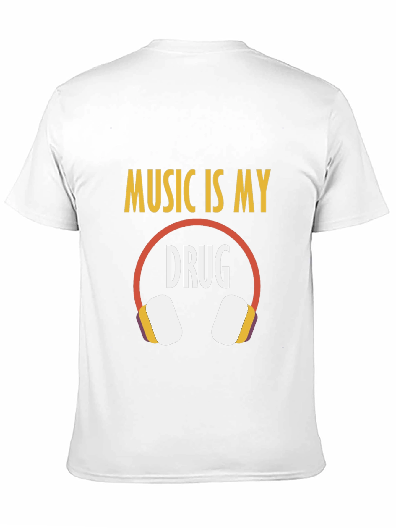 Black Music Is My Drug T-Shirt view 11