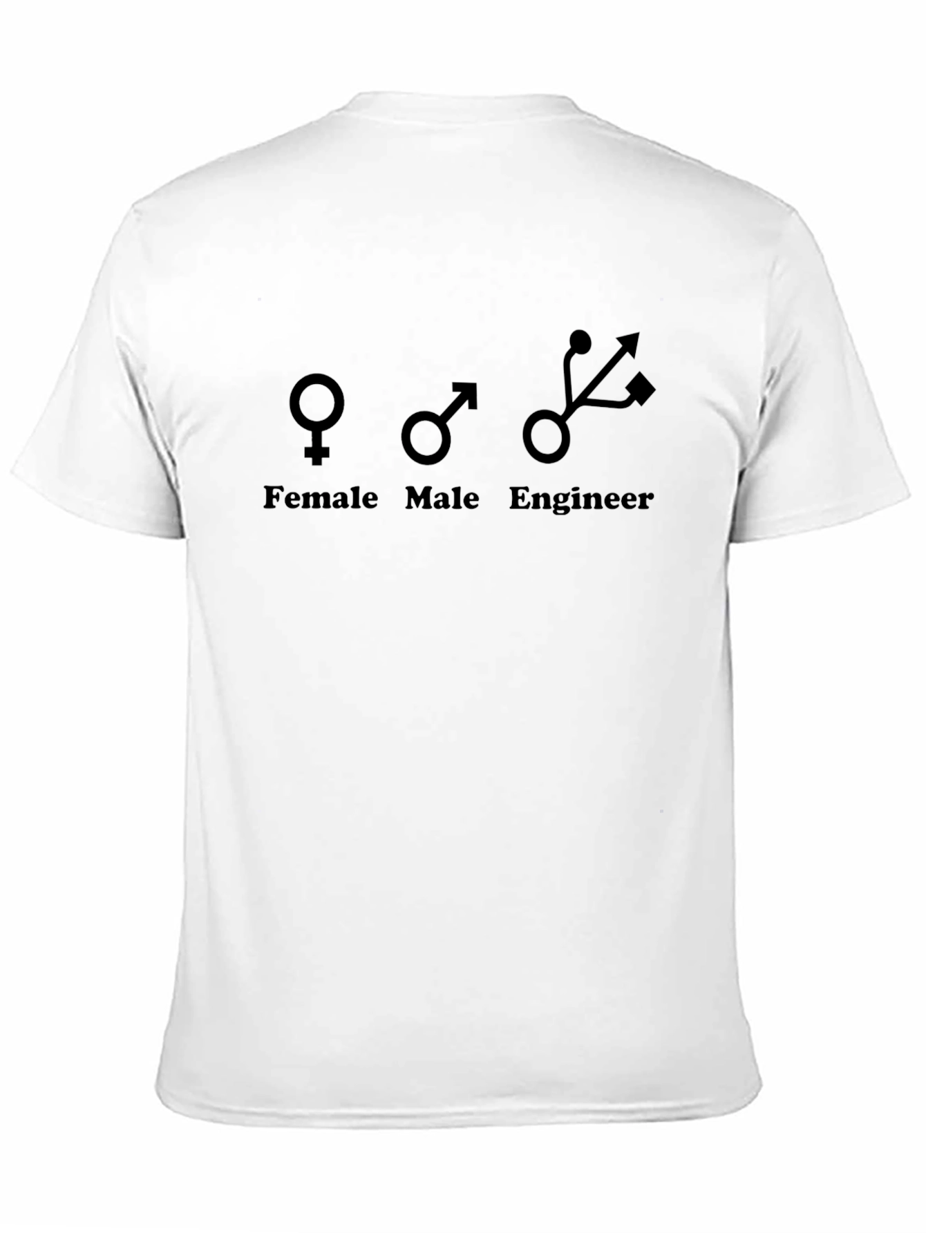 Black Engineer Humor Graphic Tee view 11
