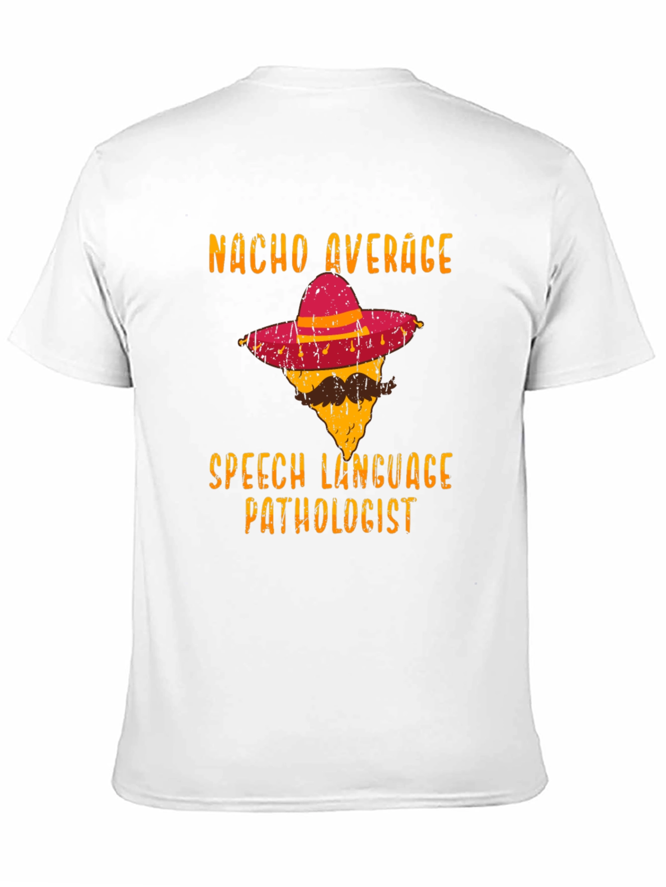 Black Nacho Average Speech Language Pathologist T-Shirt view 11