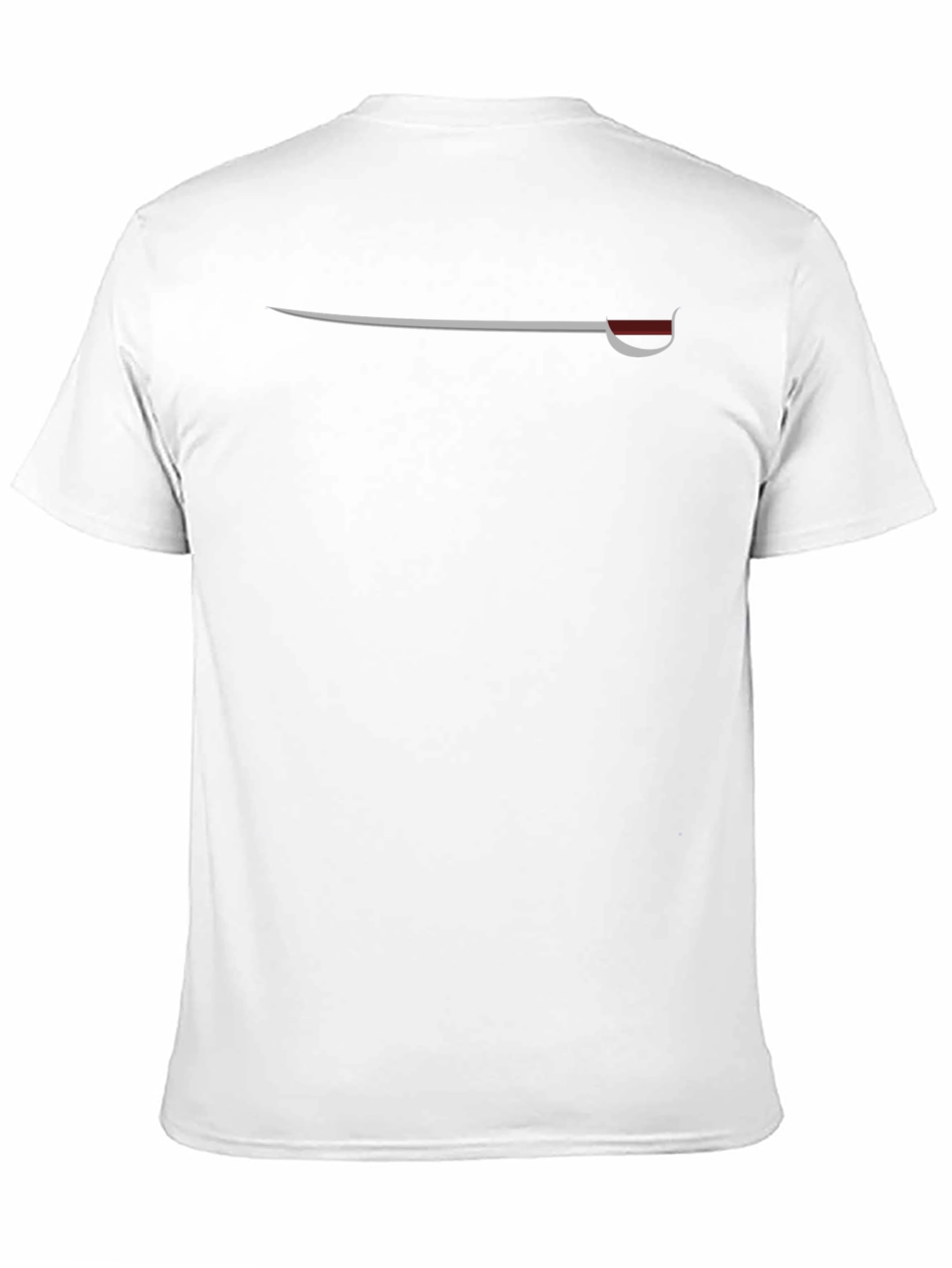 Black Pirate Sword Graphic T-Shirt - Classic Black view 11