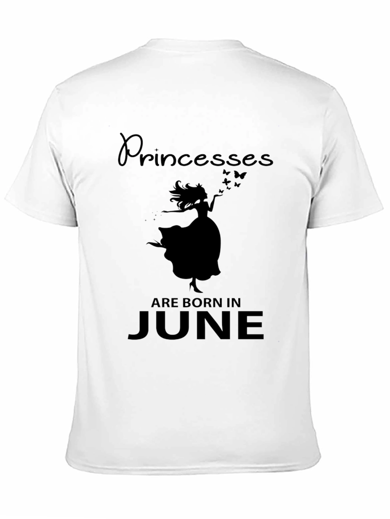 Black Princesses Are Born in June T-Shirt view 11