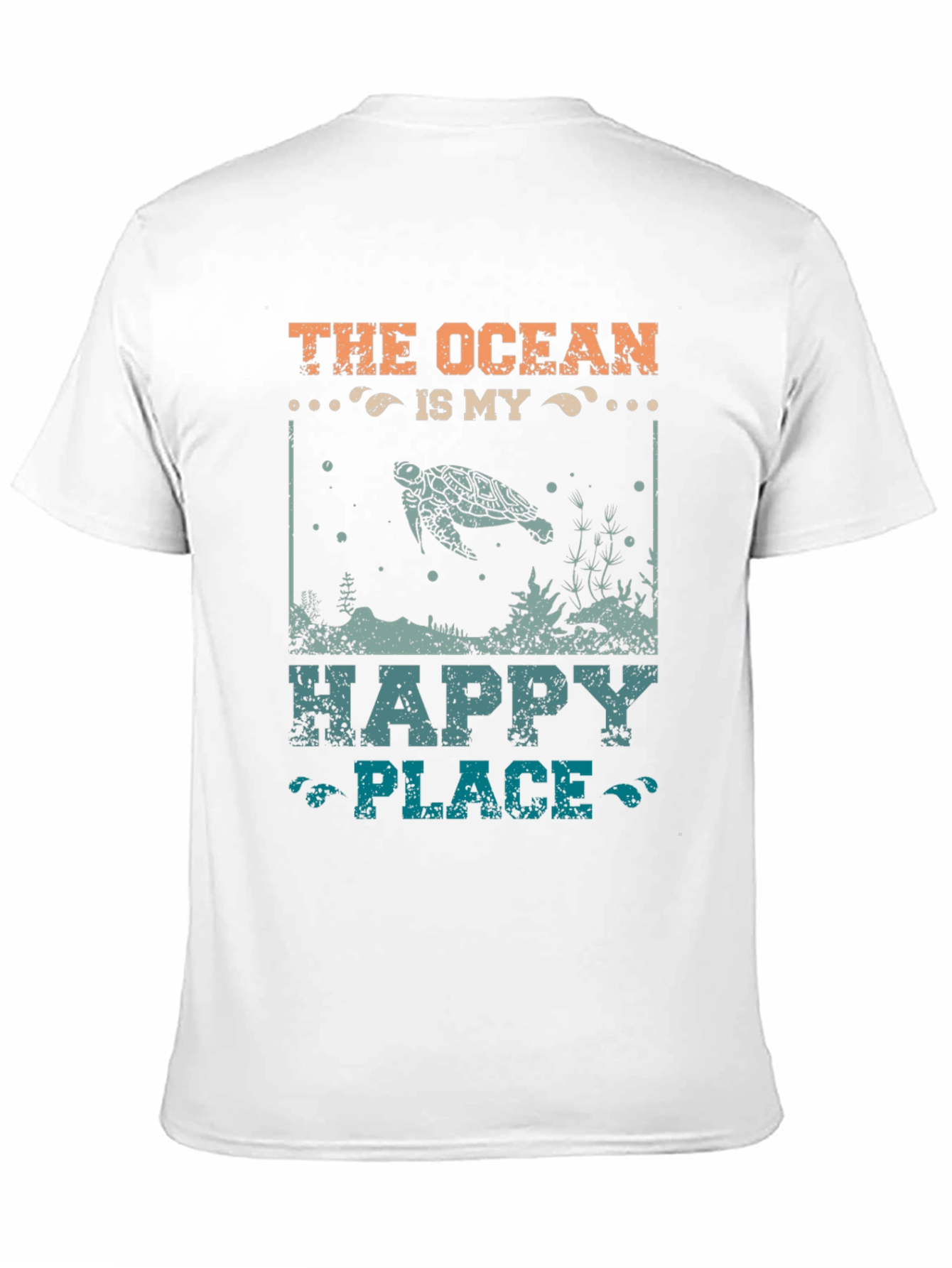 Black Ocean Is My Happy Place Graphic Tee view 11