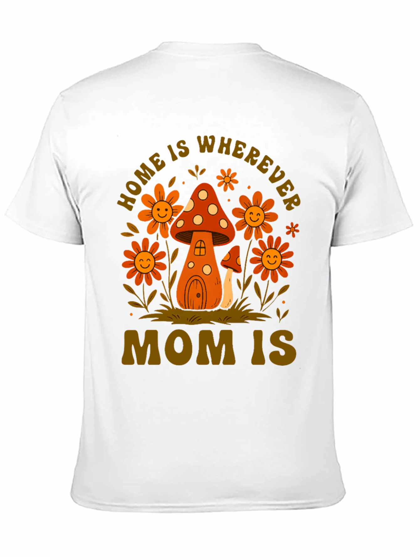 Black Home is Wherever Mom is T-Shirt view 11