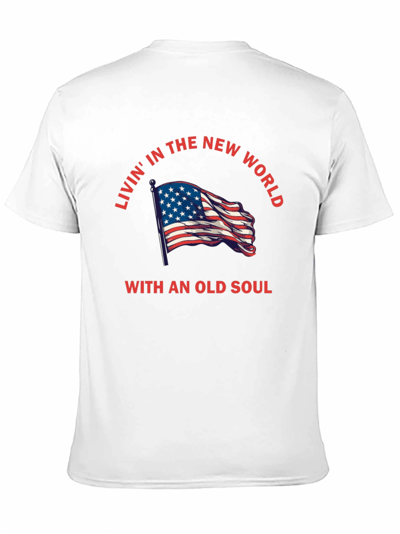 Black New World Old Soul Graphic Tee view 11