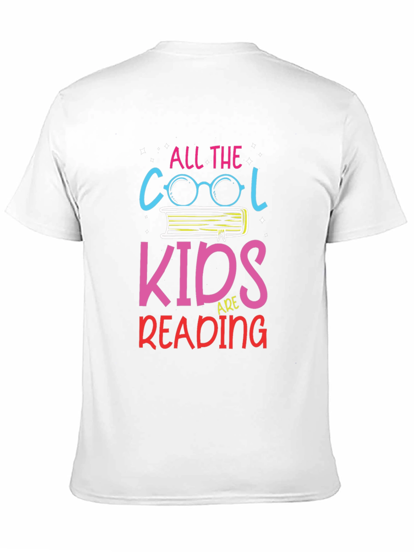 Black Cool Kids Reading T-Shirt - Bookworm Apparel view 11