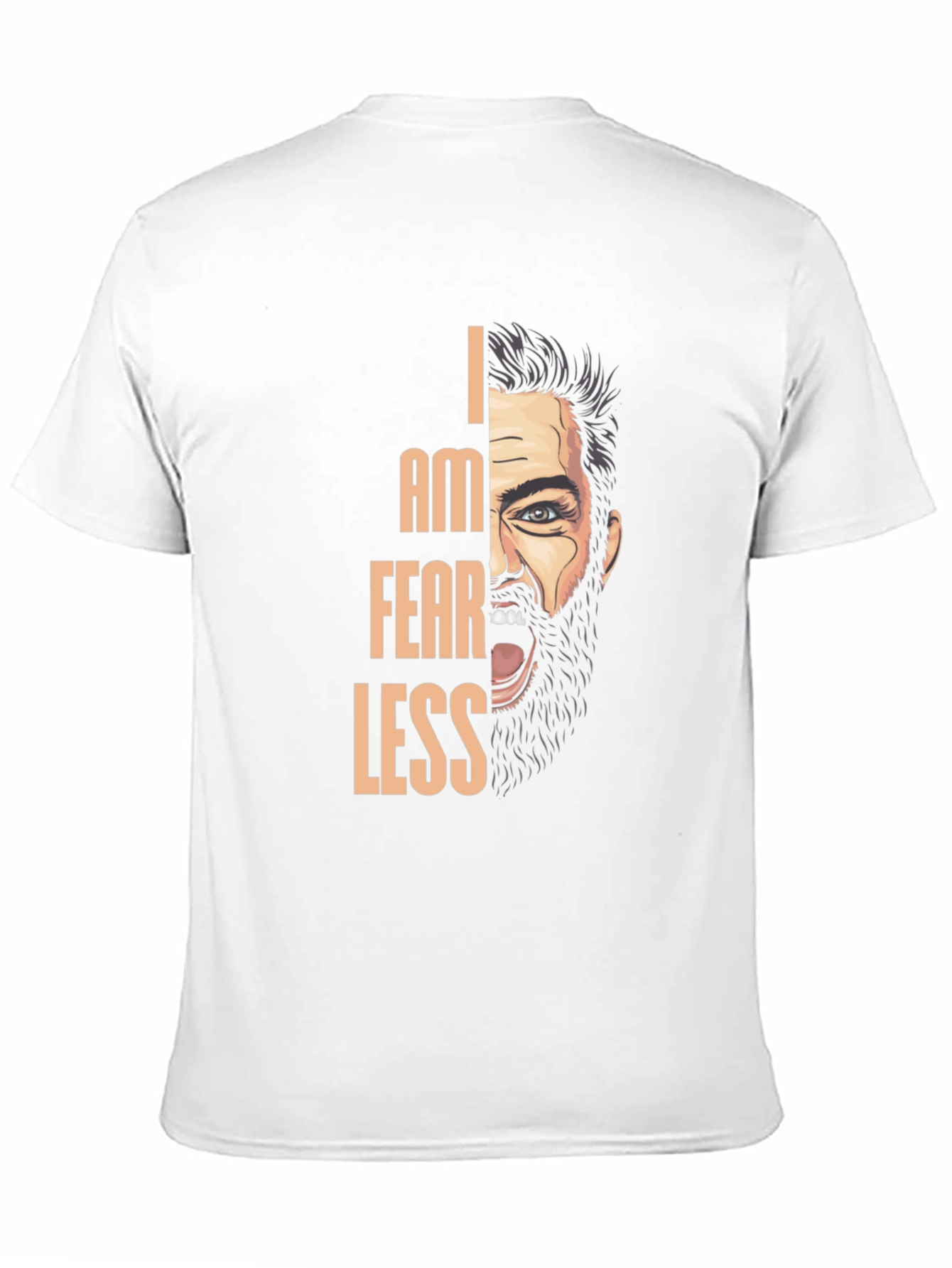 Black I Am Fearless Graphic T-Shirt view 11
