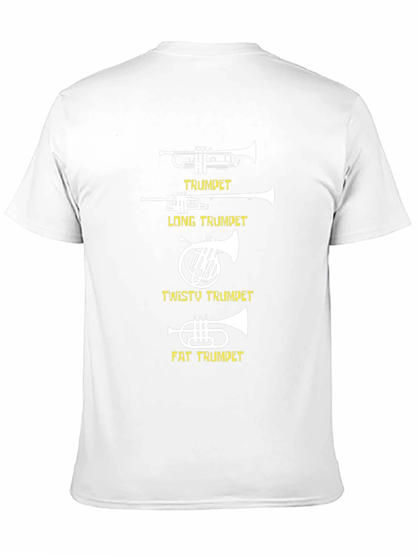 Black Funny Trumpet Variety Graphic Tee view 11
