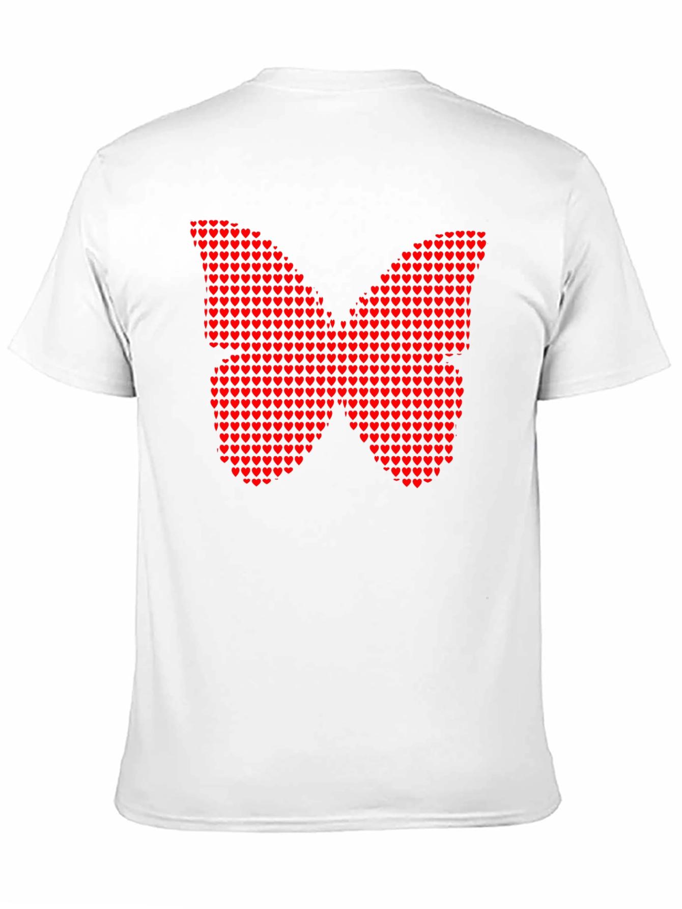 Black Heart Butterfly Graphic Tee - Trendy Style view 11