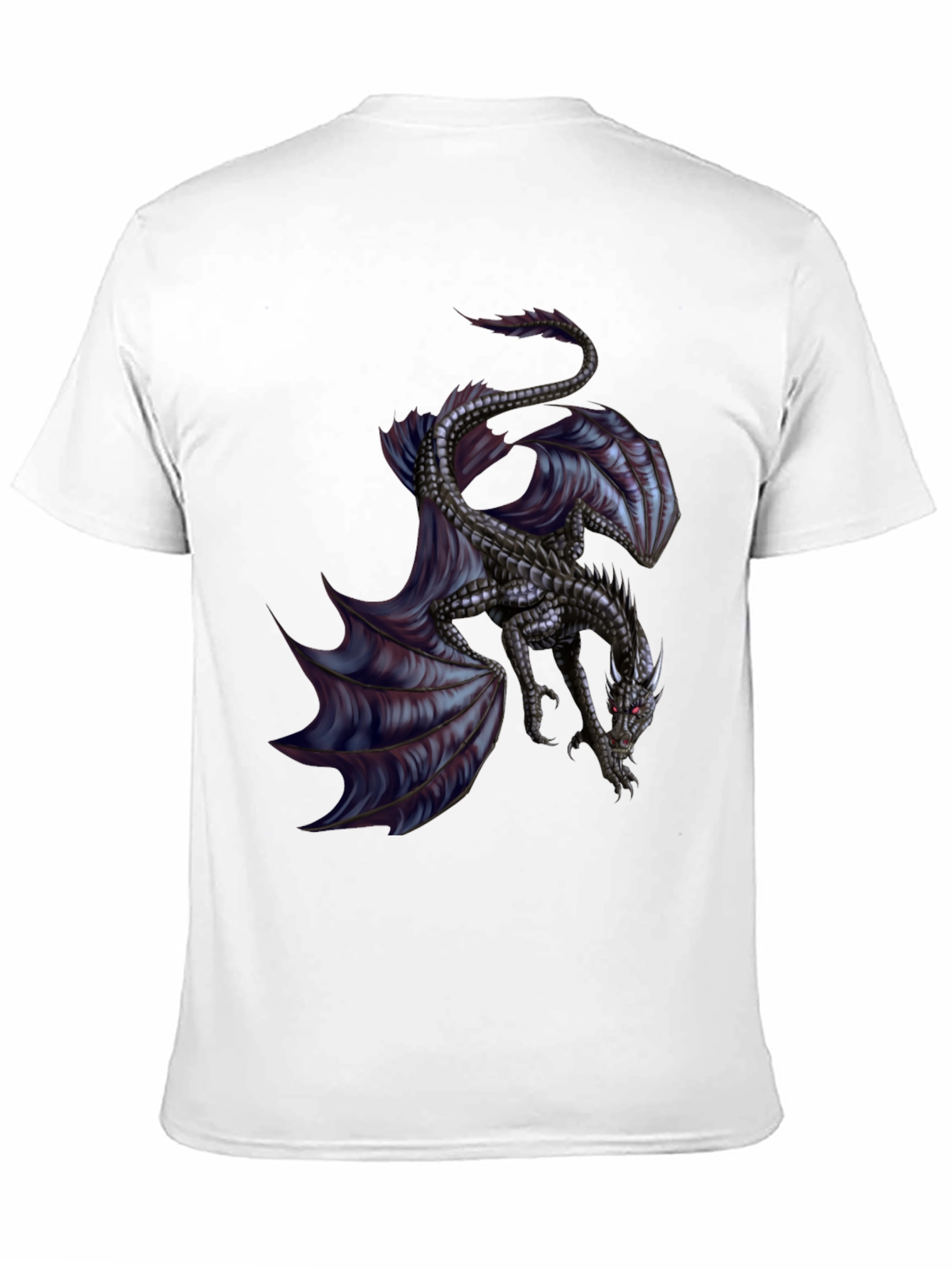 Black Dragon Graphic Black T-Shirt view 11