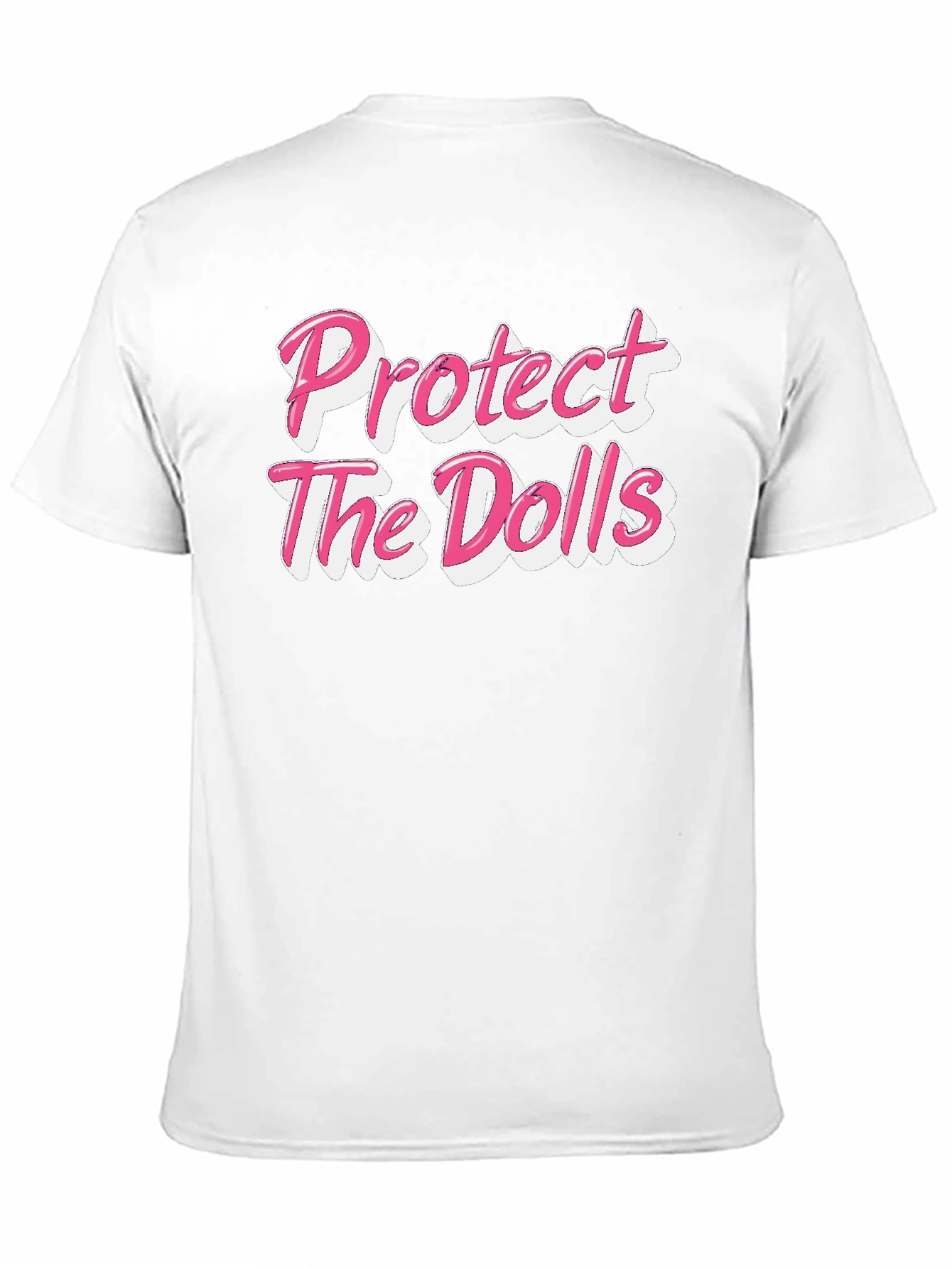 Black Protect the Dolls Black Graphic T-Shirt view 11