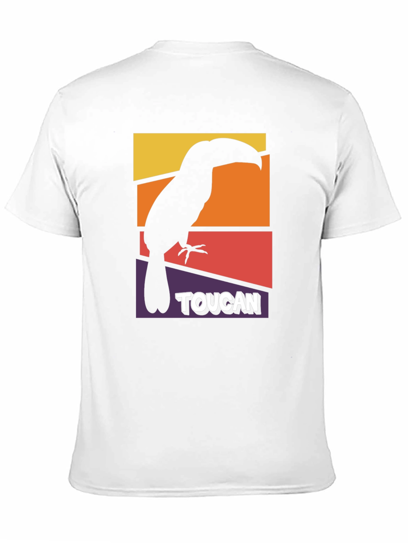 Black Toucan Graphic T-Shirt - Retro Style Bird Tee view 11