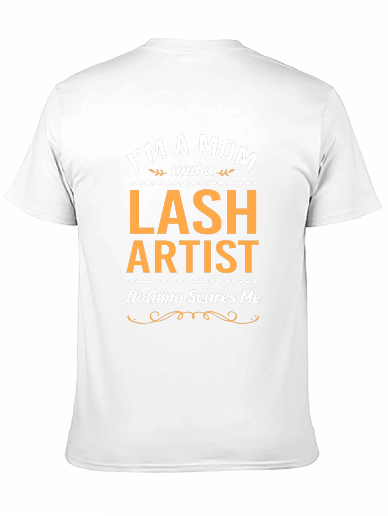 Black Mom Lash Artist T-Shirt - Nothing Scares Me view 11