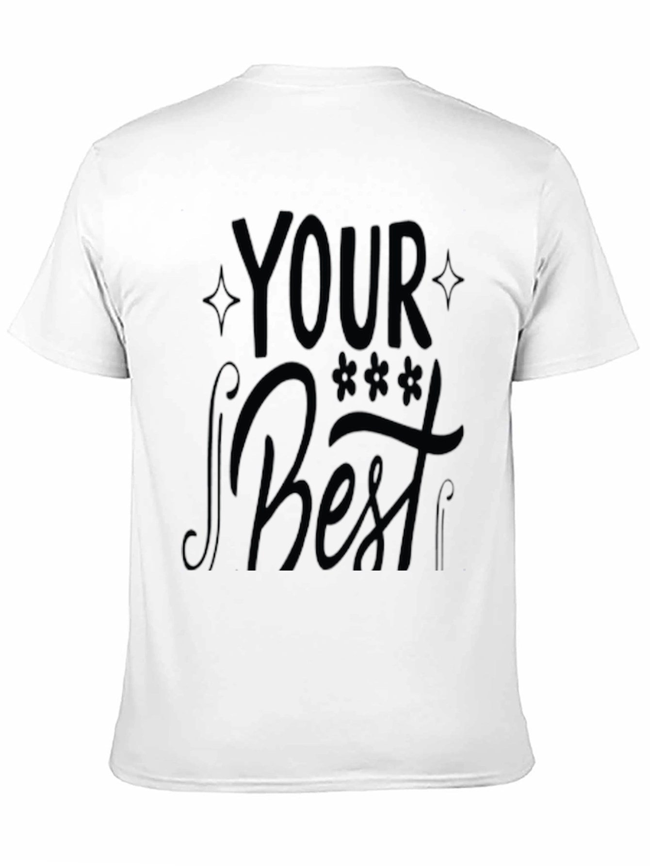 Black Your Best Black Graphic Print T-Shirt view 11