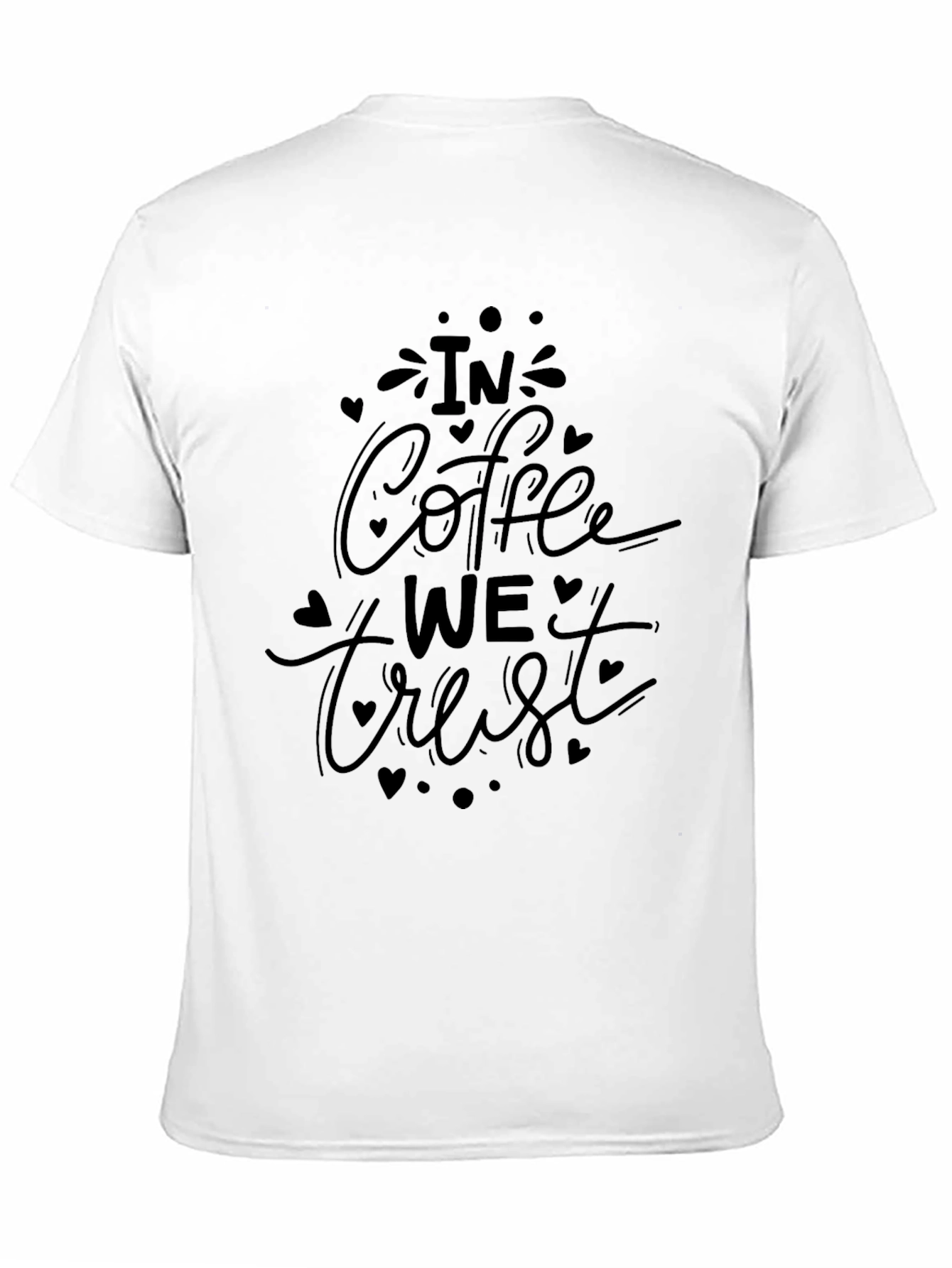 Black In Coffee We Trust Graphic Tee - Stylish Comfort view 11