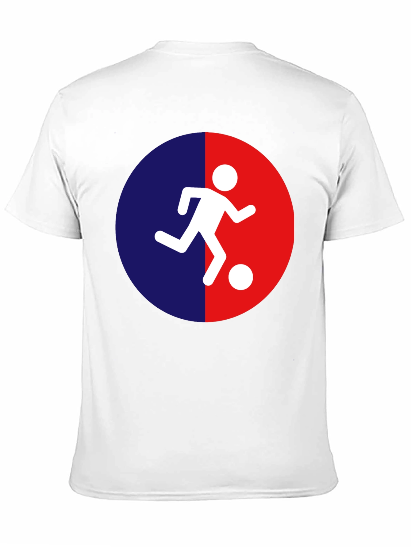 Black Soccer Player Graphic T-Shirt view 11