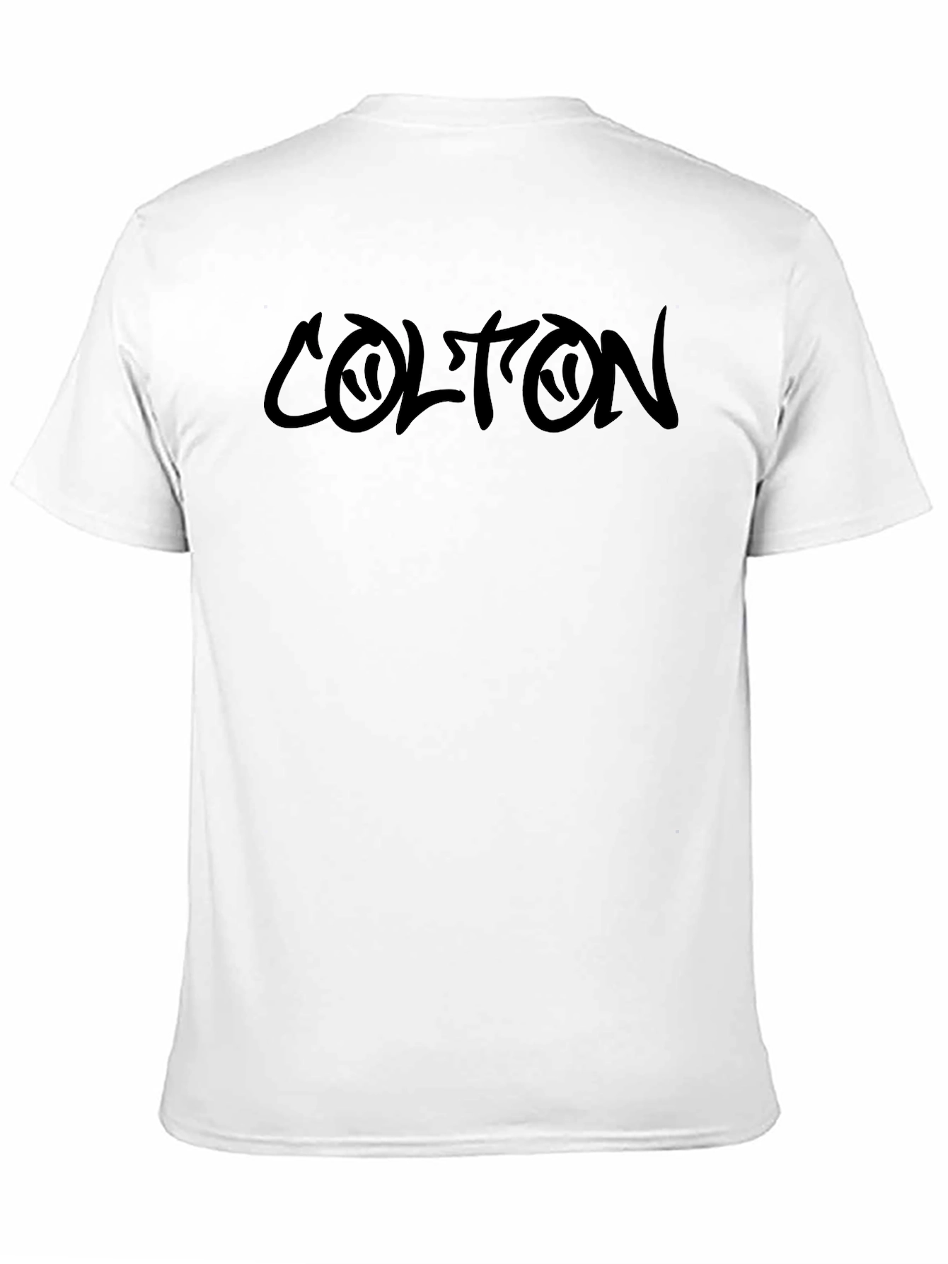 Black Black 'COLTON' Graphic Print Tee view 11